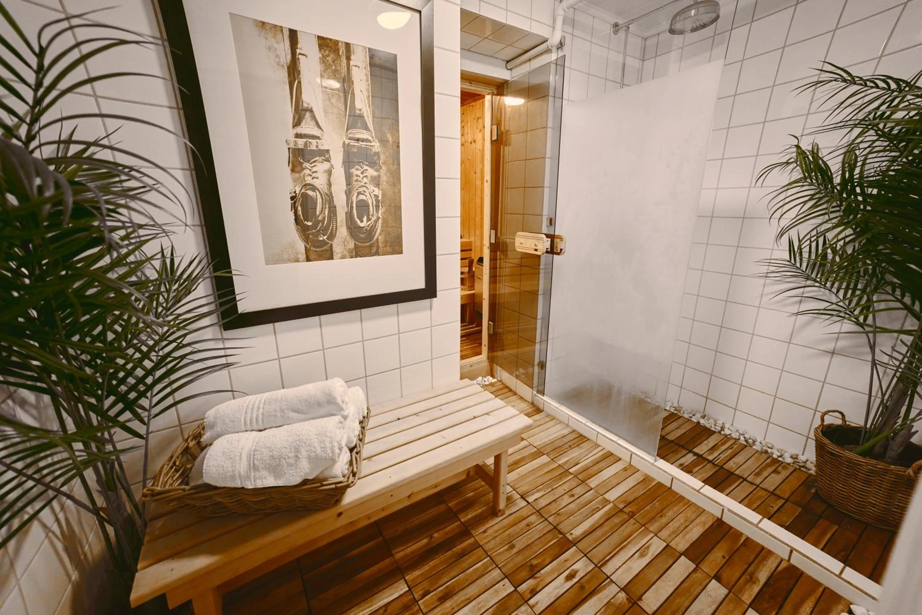 Bed in Geilo Mountain Lodge