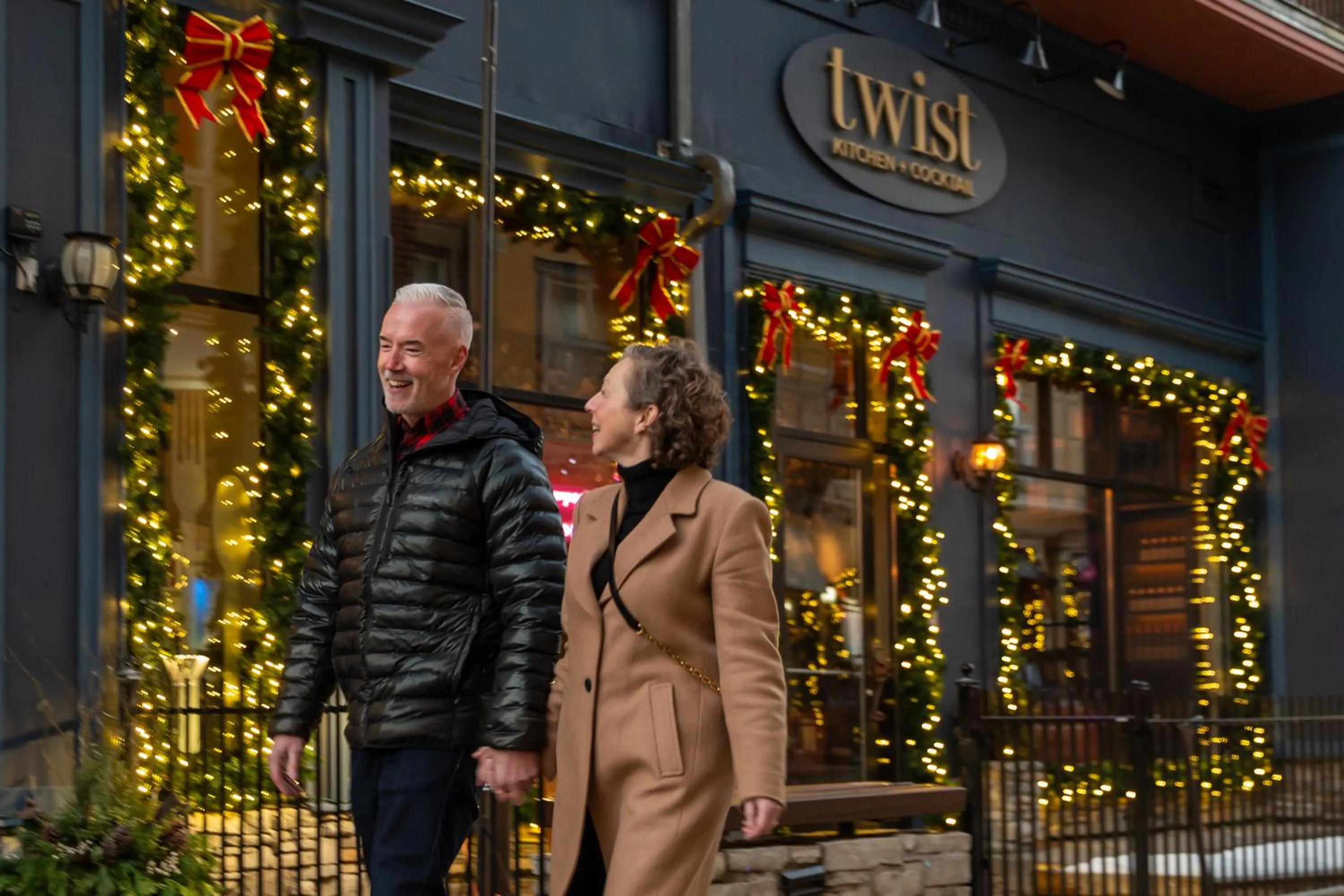 People in Blue Mountain Resort Mosaic Suites