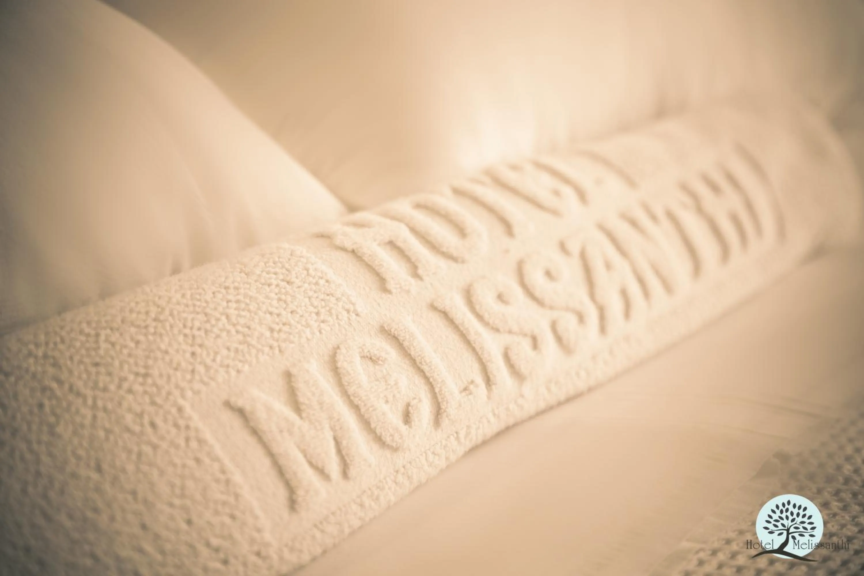 Decorative detail, Bed in Hotel Melissanthi