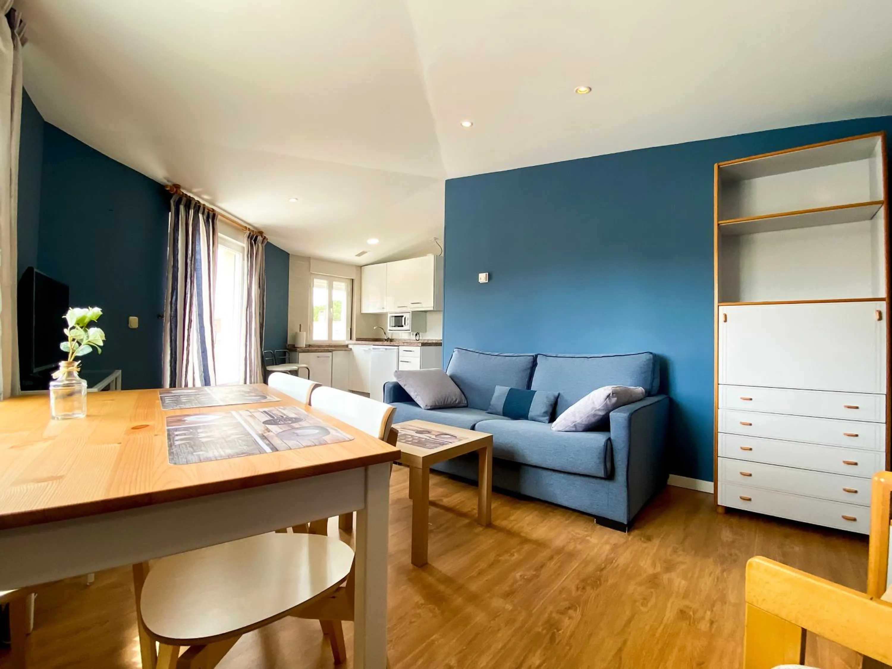 Living room in Casablanca Hotel Studios