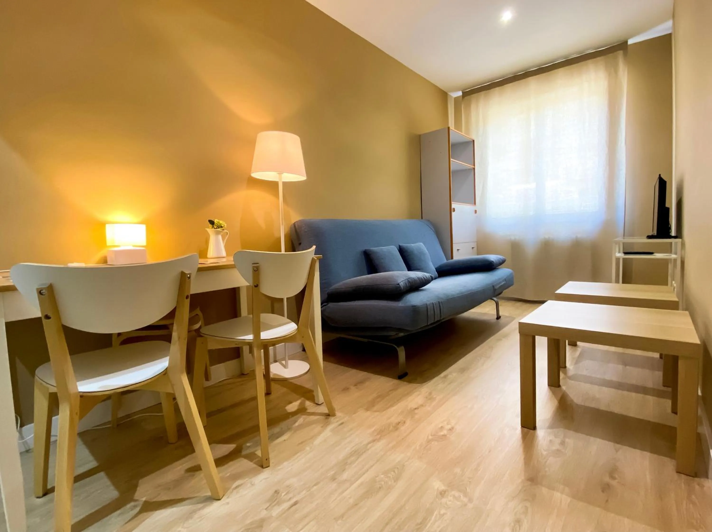 Living room in Casablanca Hotel Studios