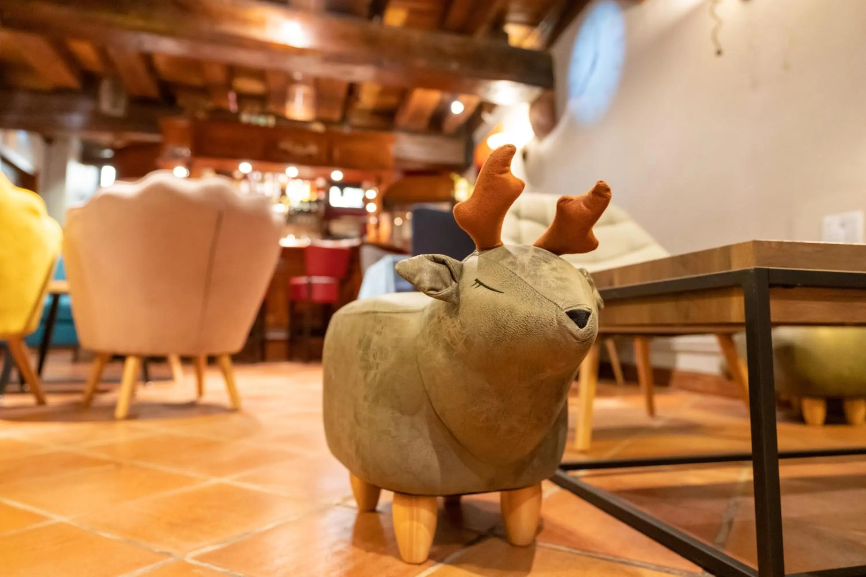 Lounge or bar in Hotel à l'Oriel