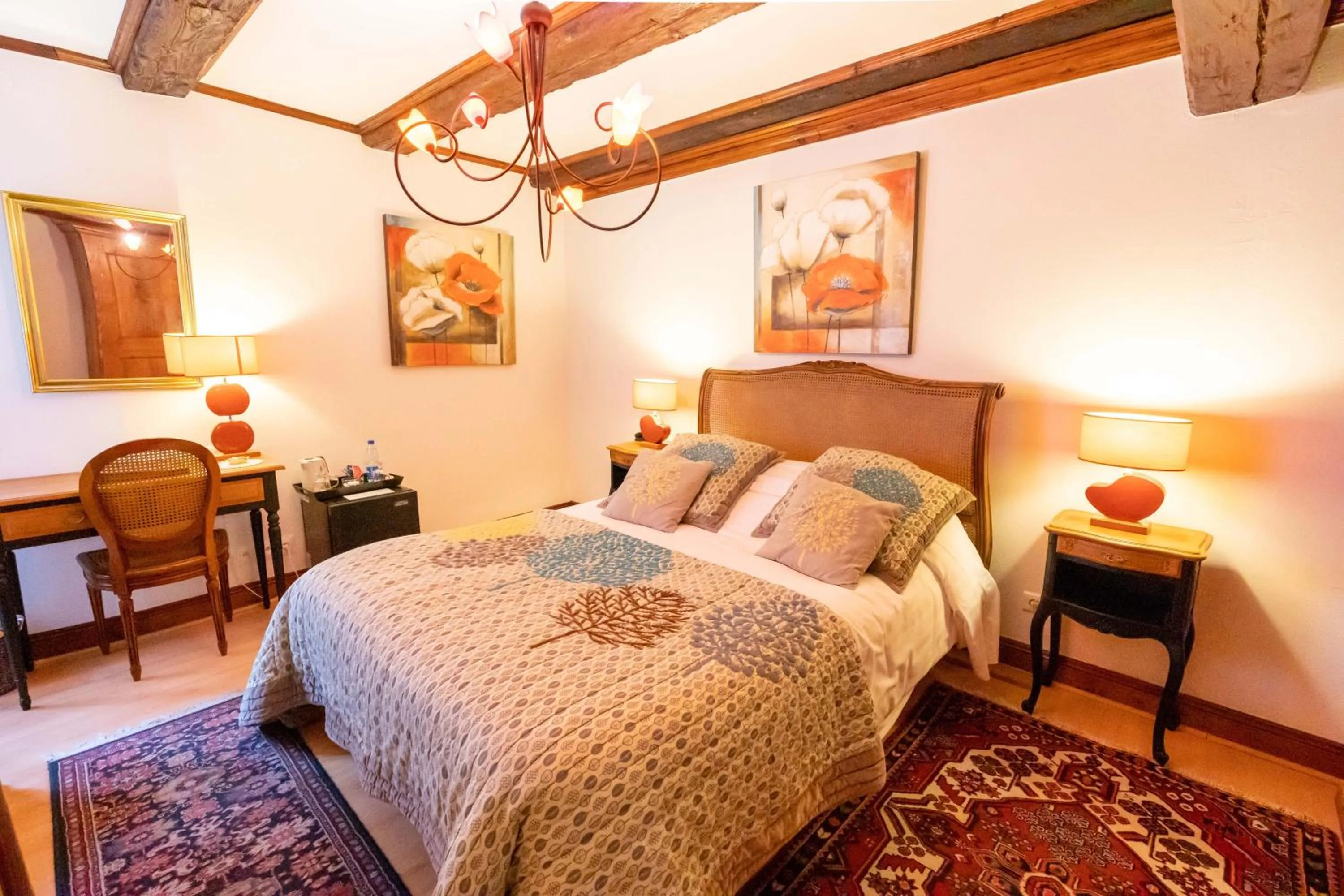 Bed in Hotel à l'Oriel