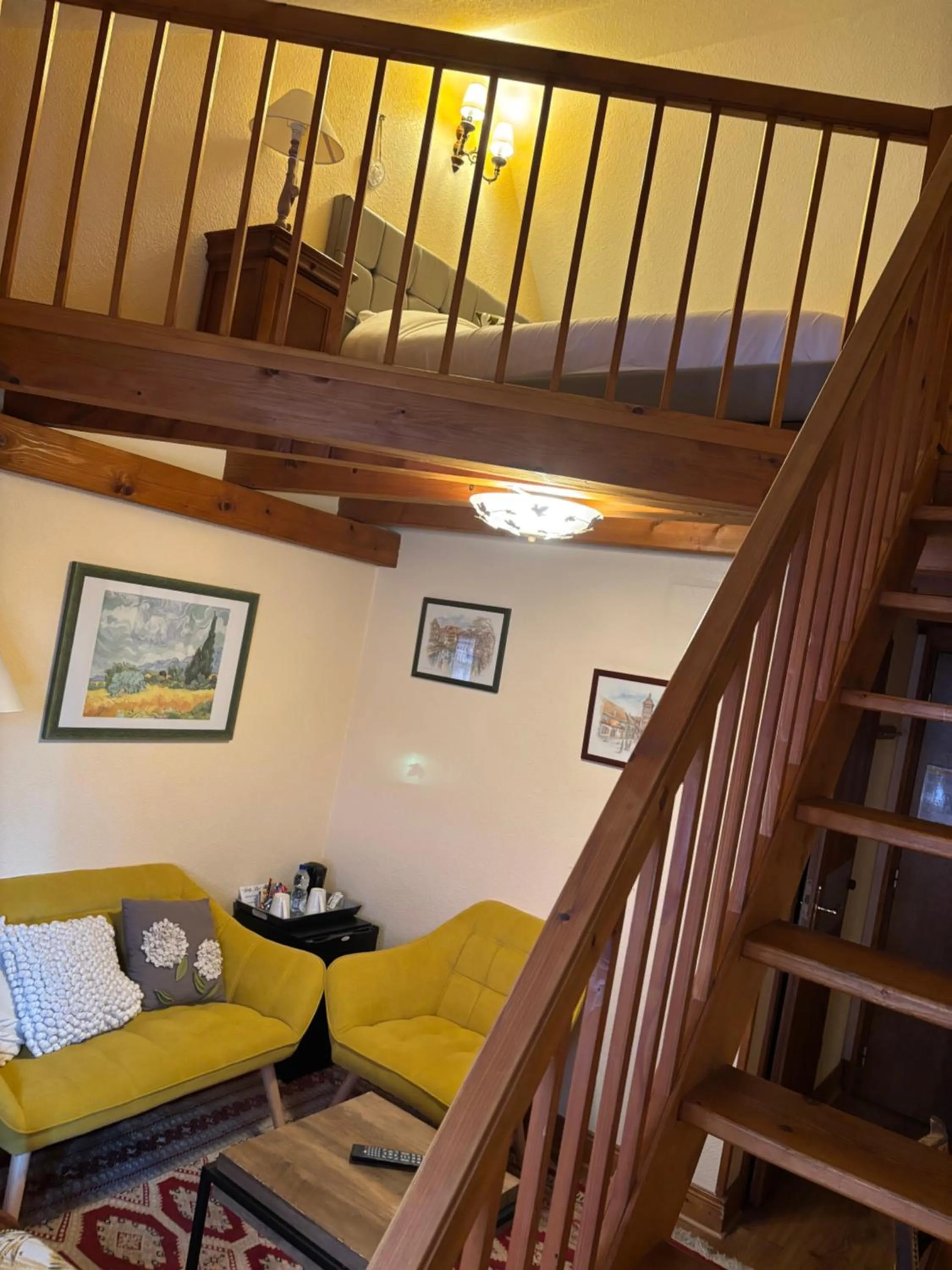 Bed in Hotel à l'Oriel