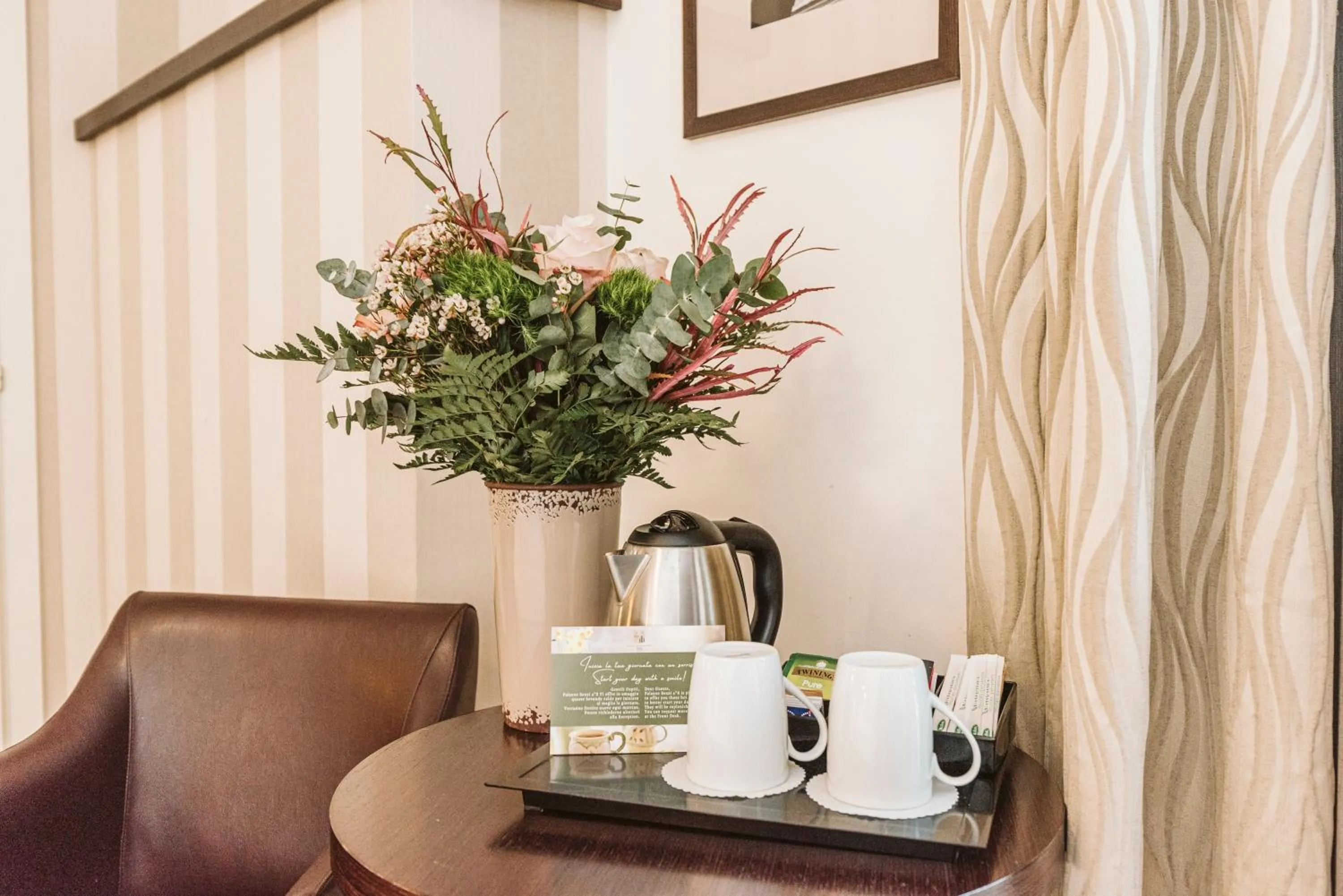 Coffee/tea facilities in Palazzo Bezzi Hotel