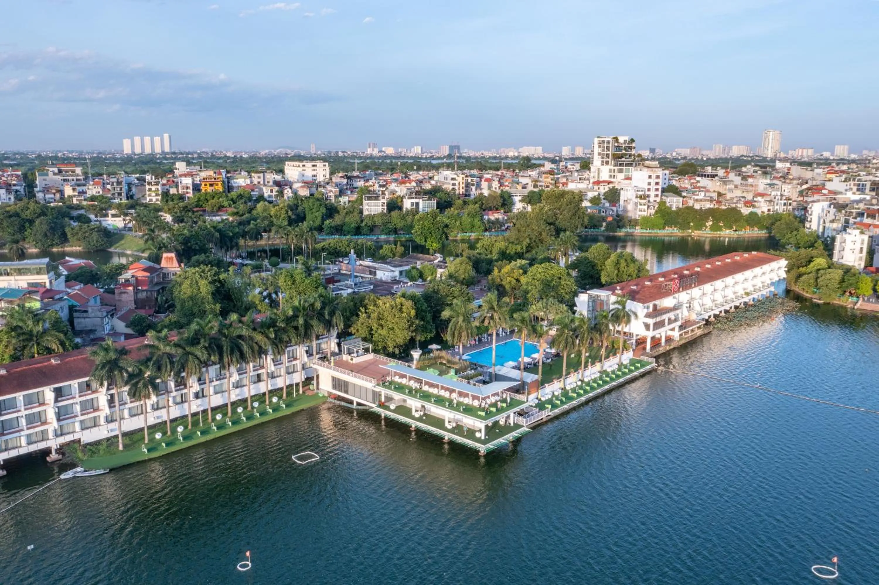 Golfcourse in Thang Loi Hotel Hanoi