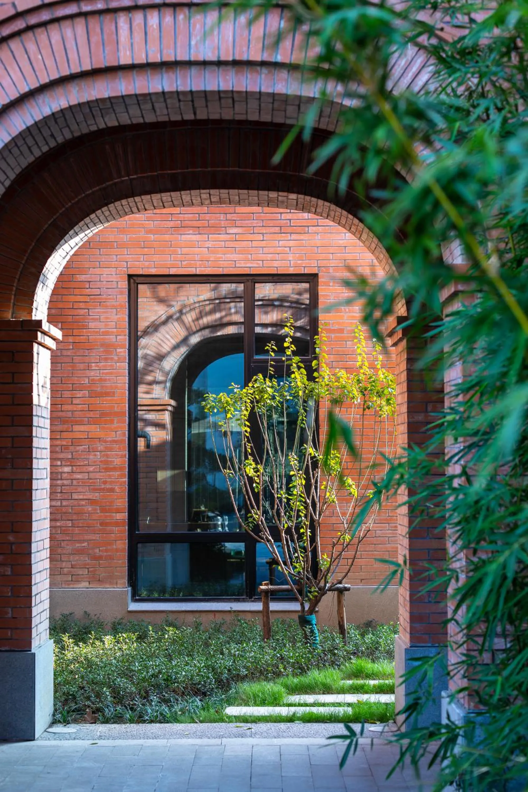 Garden view in Narada ResortSpa Nanxun Giant