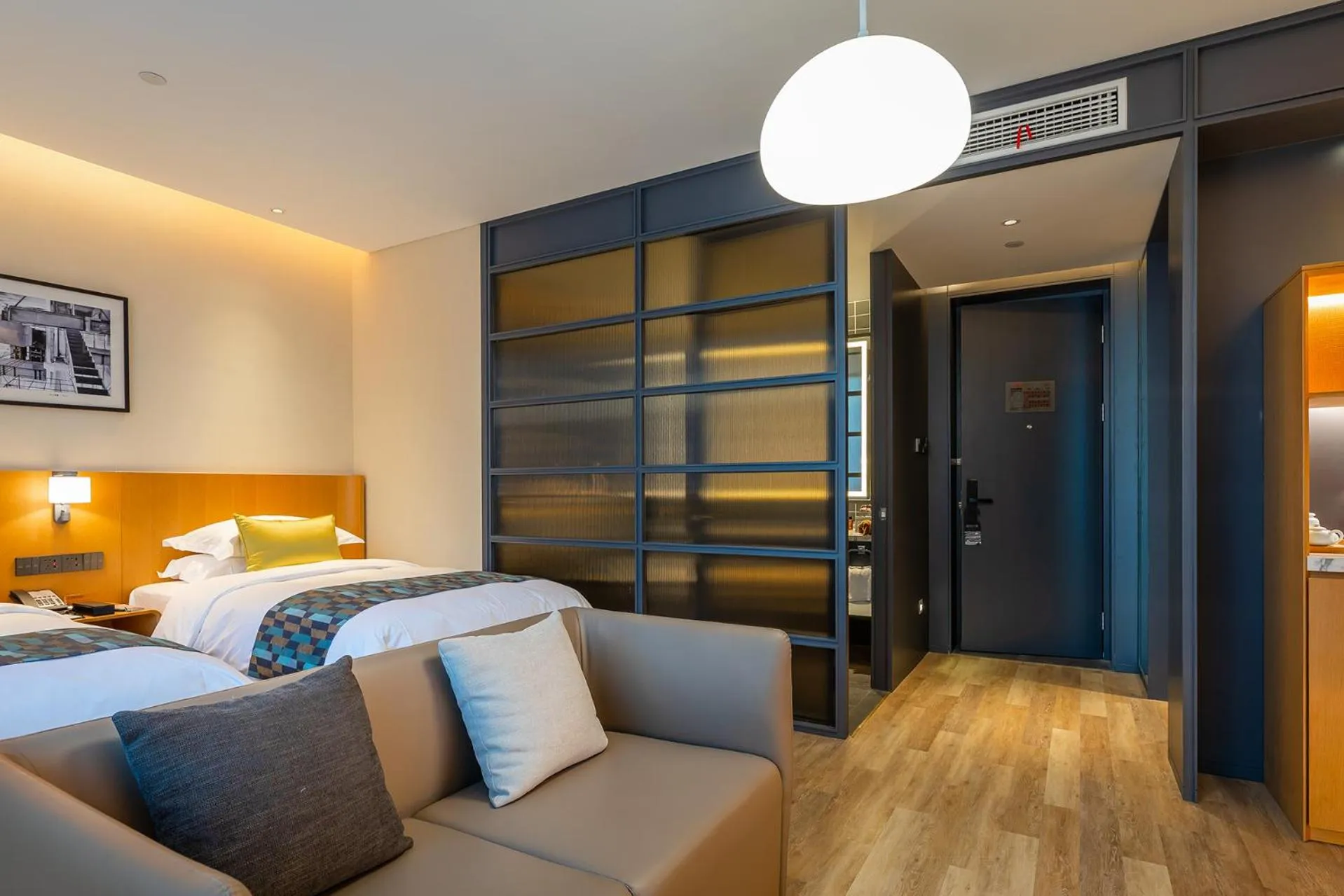 Bedroom, Bed in Narada ResortSpa Nanxun Giant