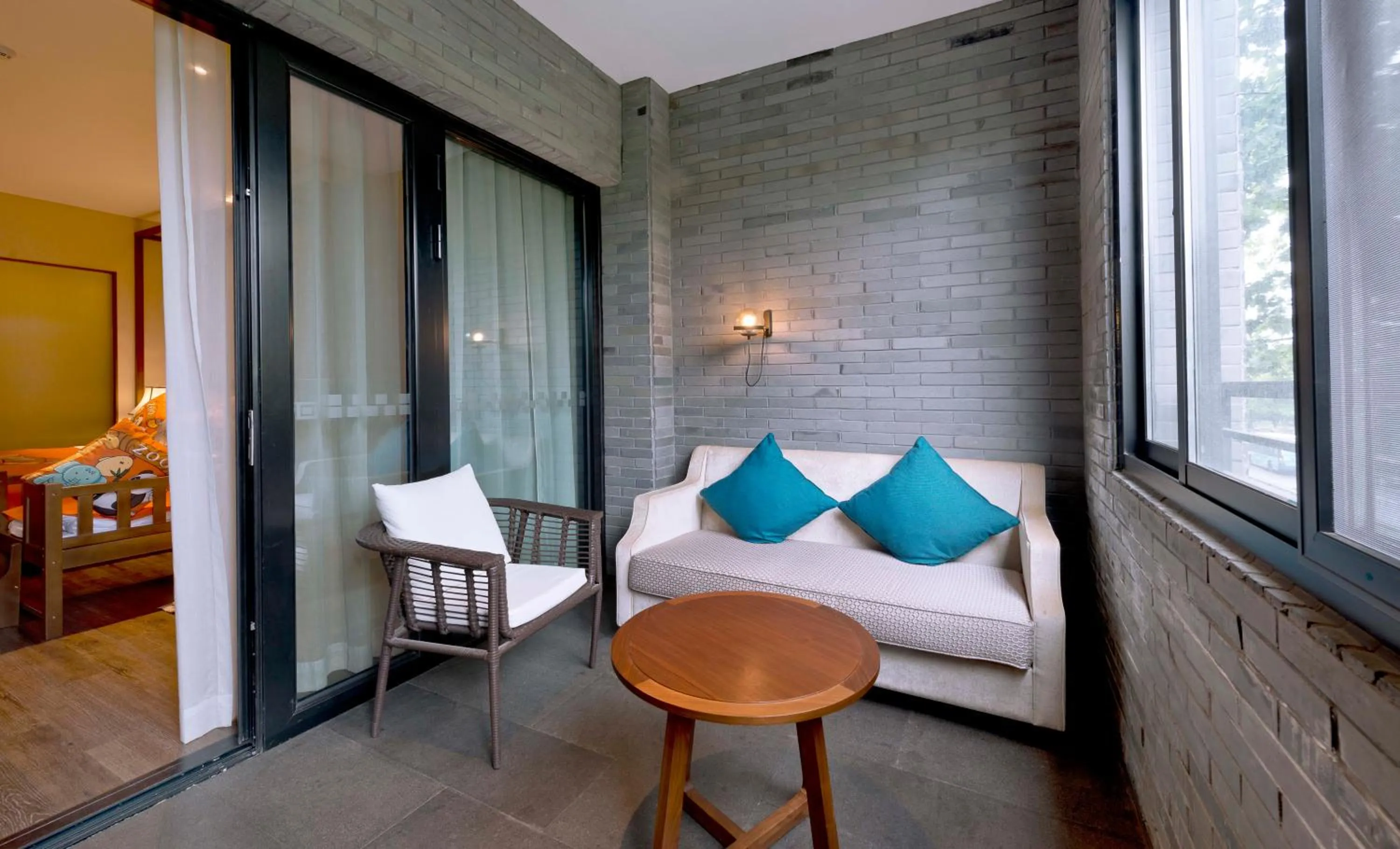 Bedroom, Bed in Narada ResortSpa Nanxun Giant