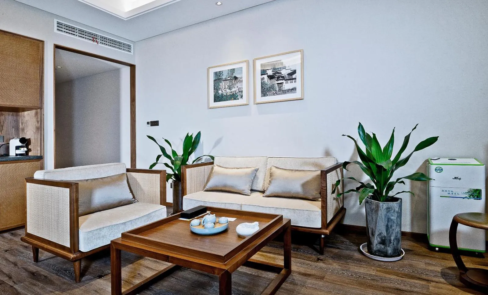 Living room in Narada ResortSpa Nanxun Giant