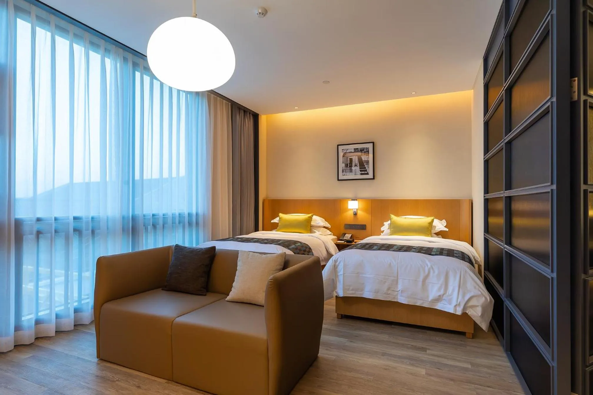 Bedroom, Bed in Narada ResortSpa Nanxun Giant