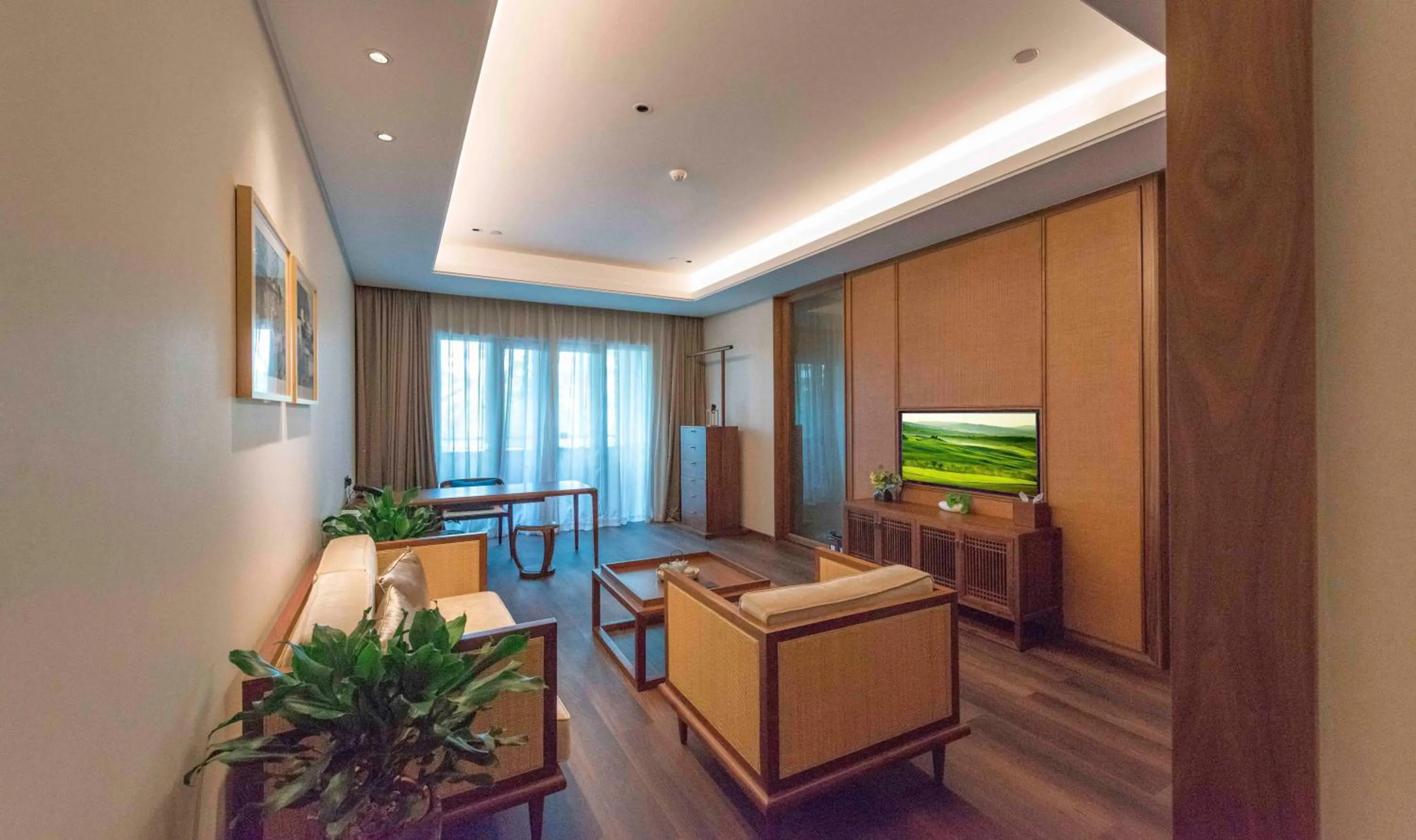 Living room in Narada ResortSpa Nanxun Giant