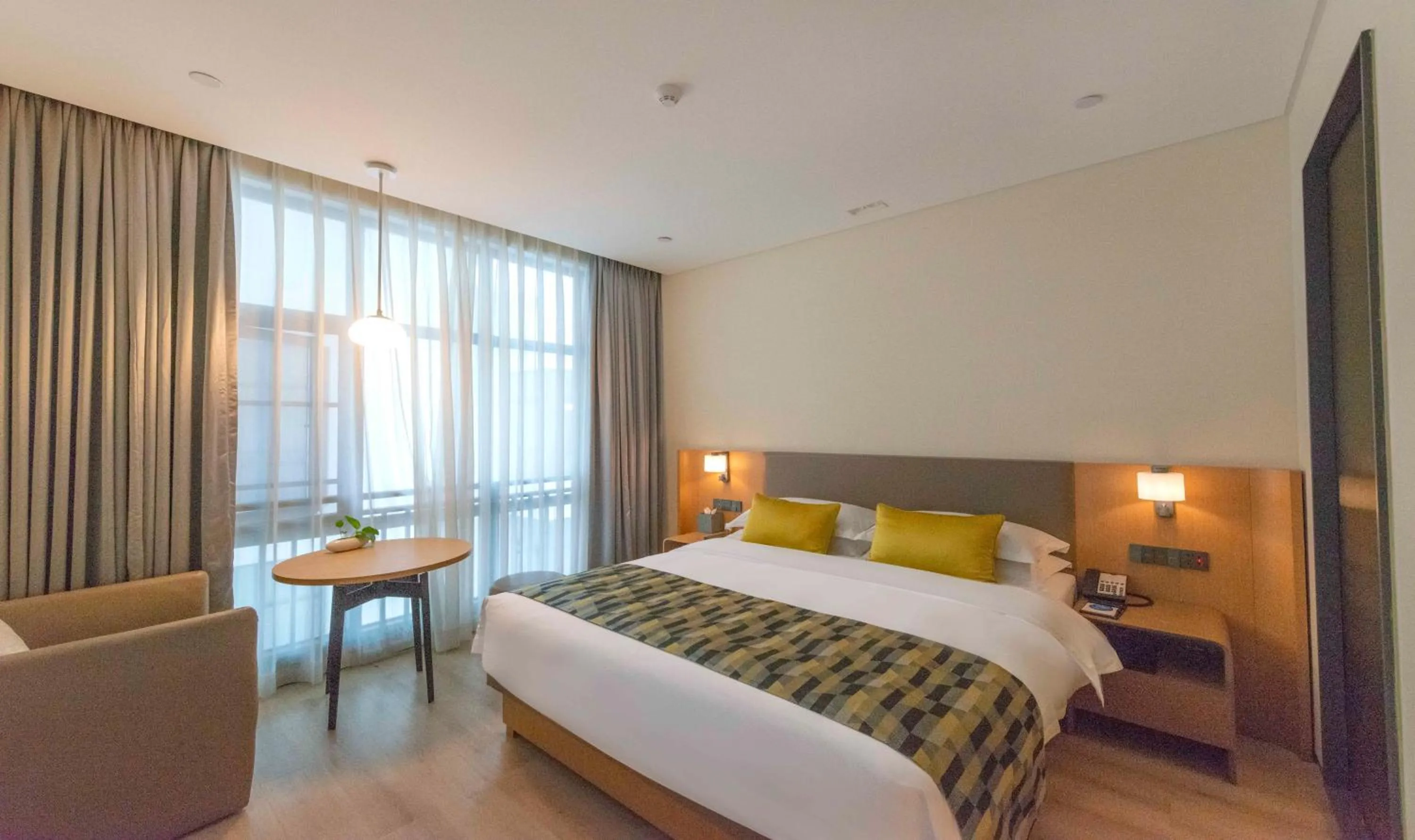 Bedroom, Bed in Narada ResortSpa Nanxun Giant