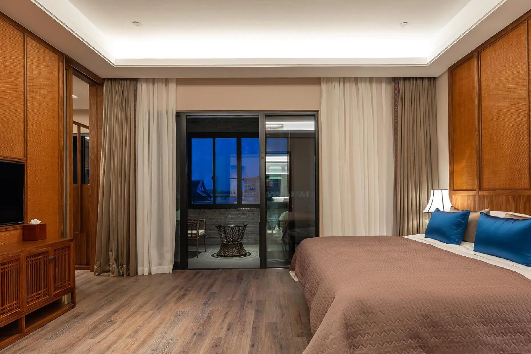 Bedroom, Bed in Narada ResortSpa Nanxun Giant