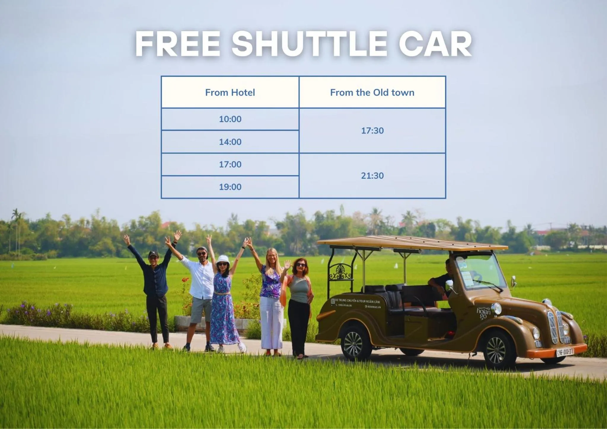 shuttle in Athenia Hoi An Boutique Hotel & Spa