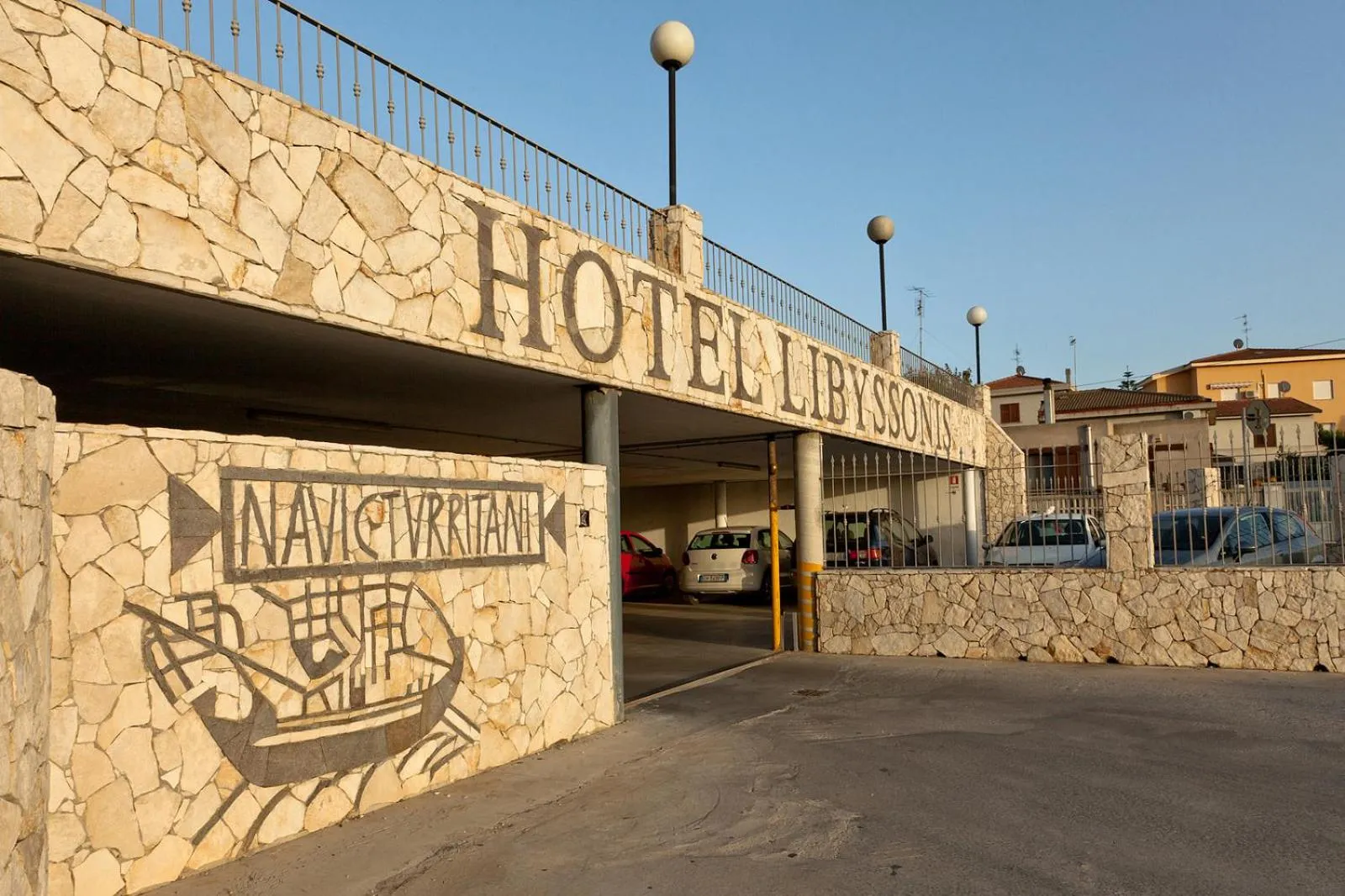 Property building in Hotel Libyssonis