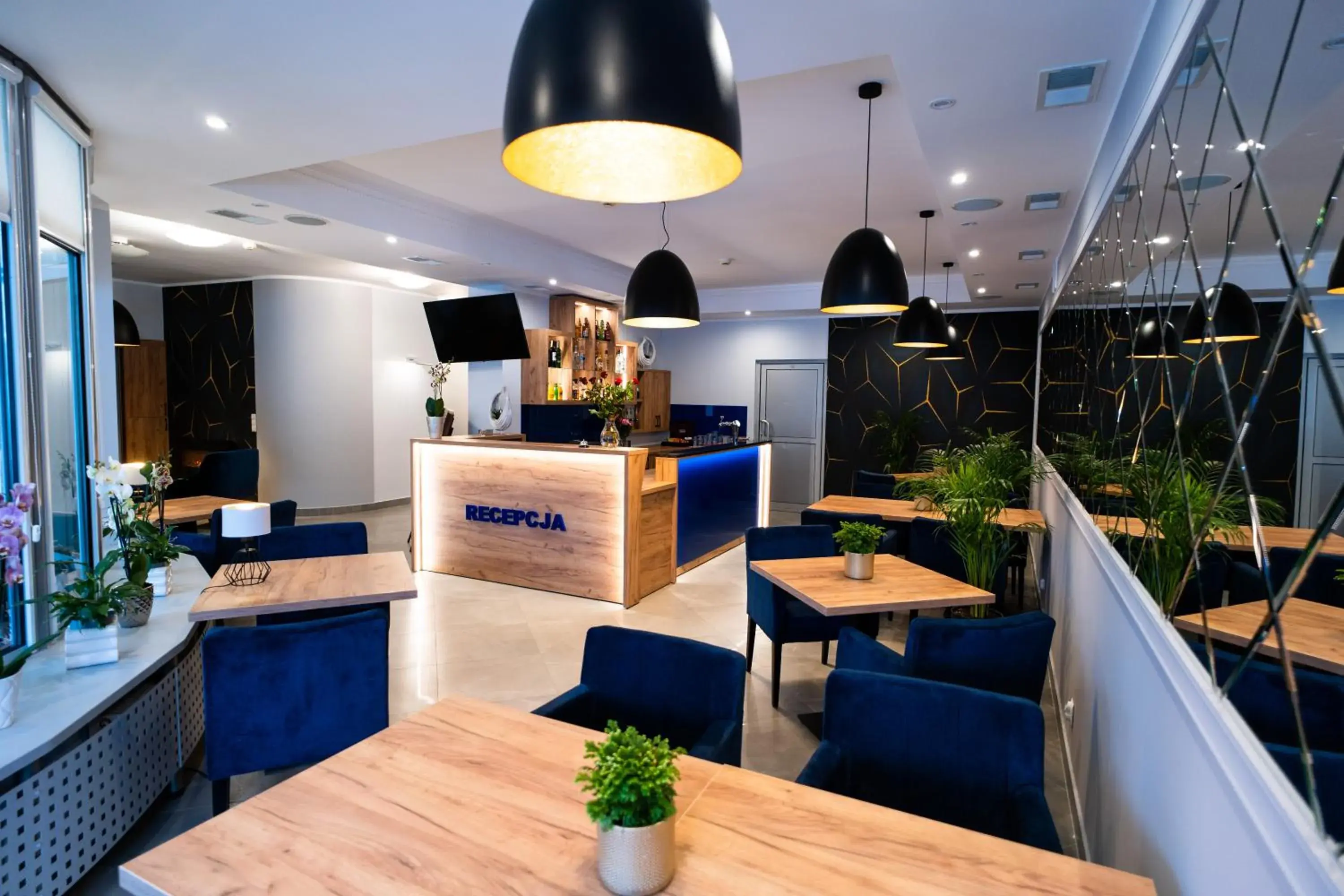 Lobby or reception, Restaurant/Places to Eat in Centrum Promocji Zdrowia Sanvit Lobby or reception, Restaurant/Places to Eat in Centrum Promocji Zdrowia Sanvit