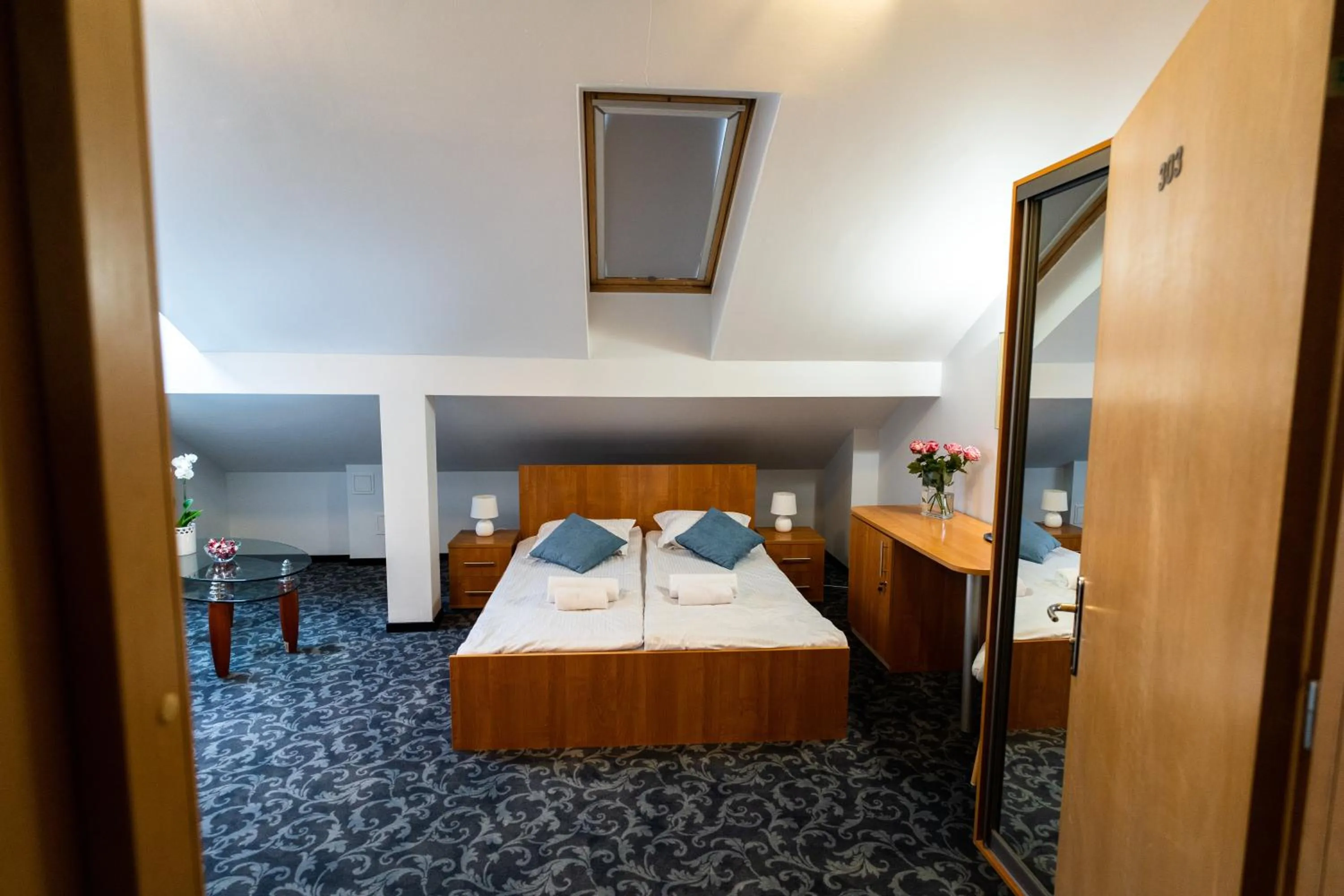 Bed in Hotel SANVIT RESTAURACJA & SPA