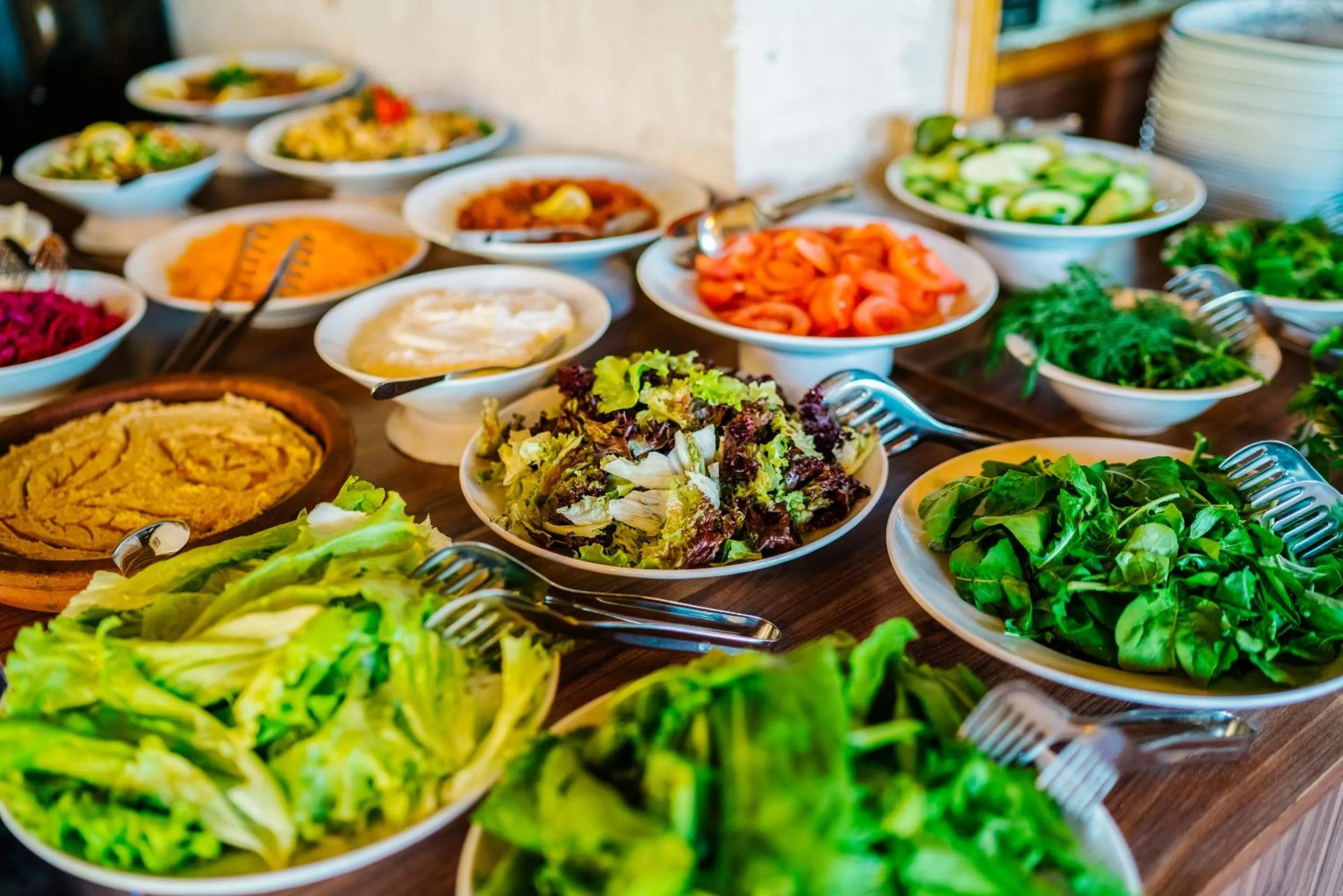 Buffet breakfast in Garden Inn Cappadocia
