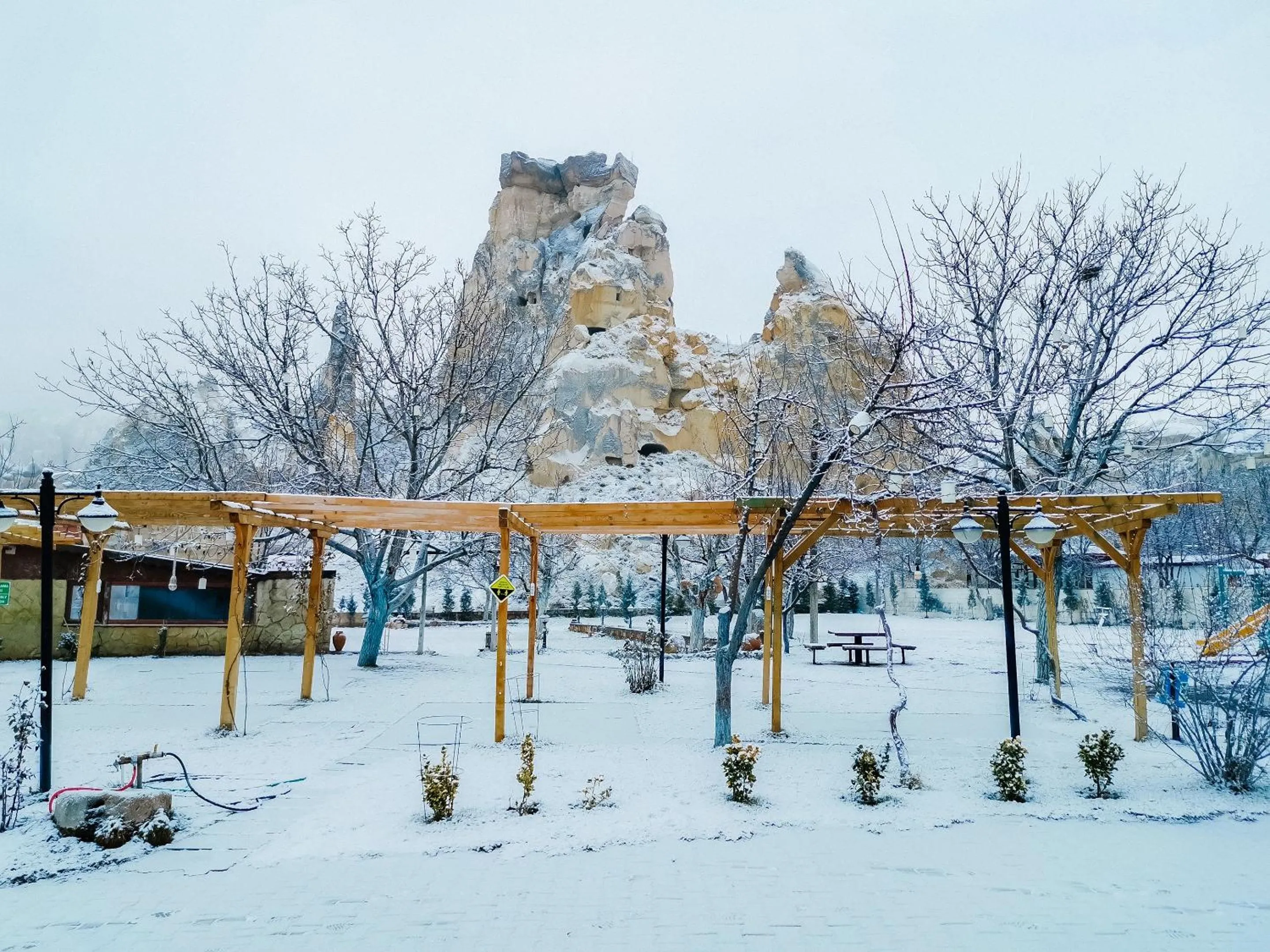 Winter in Garden Inn Cappadocia