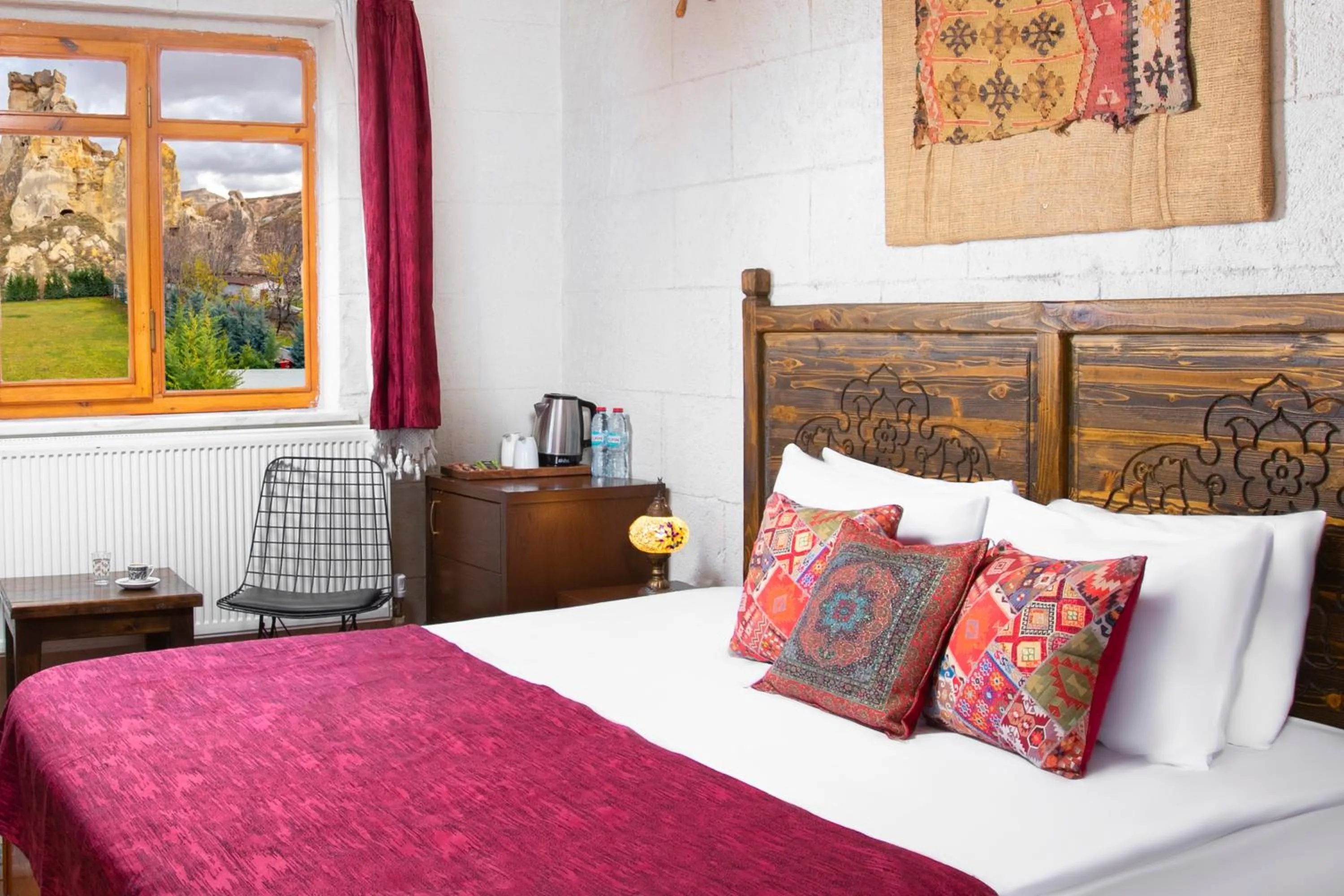 Bed in Garden Inn Cappadocia