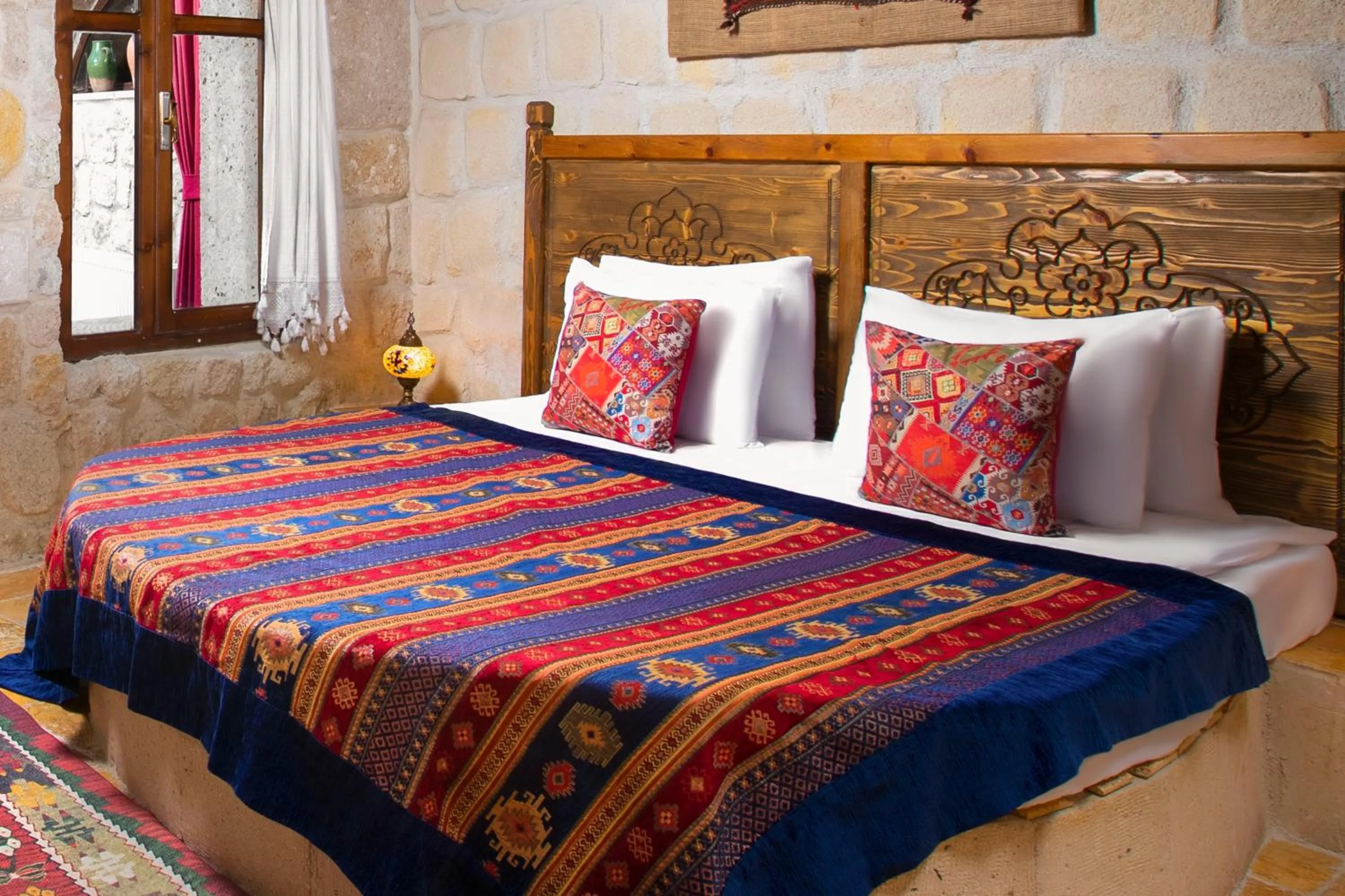 Bed in Garden Inn Cappadocia