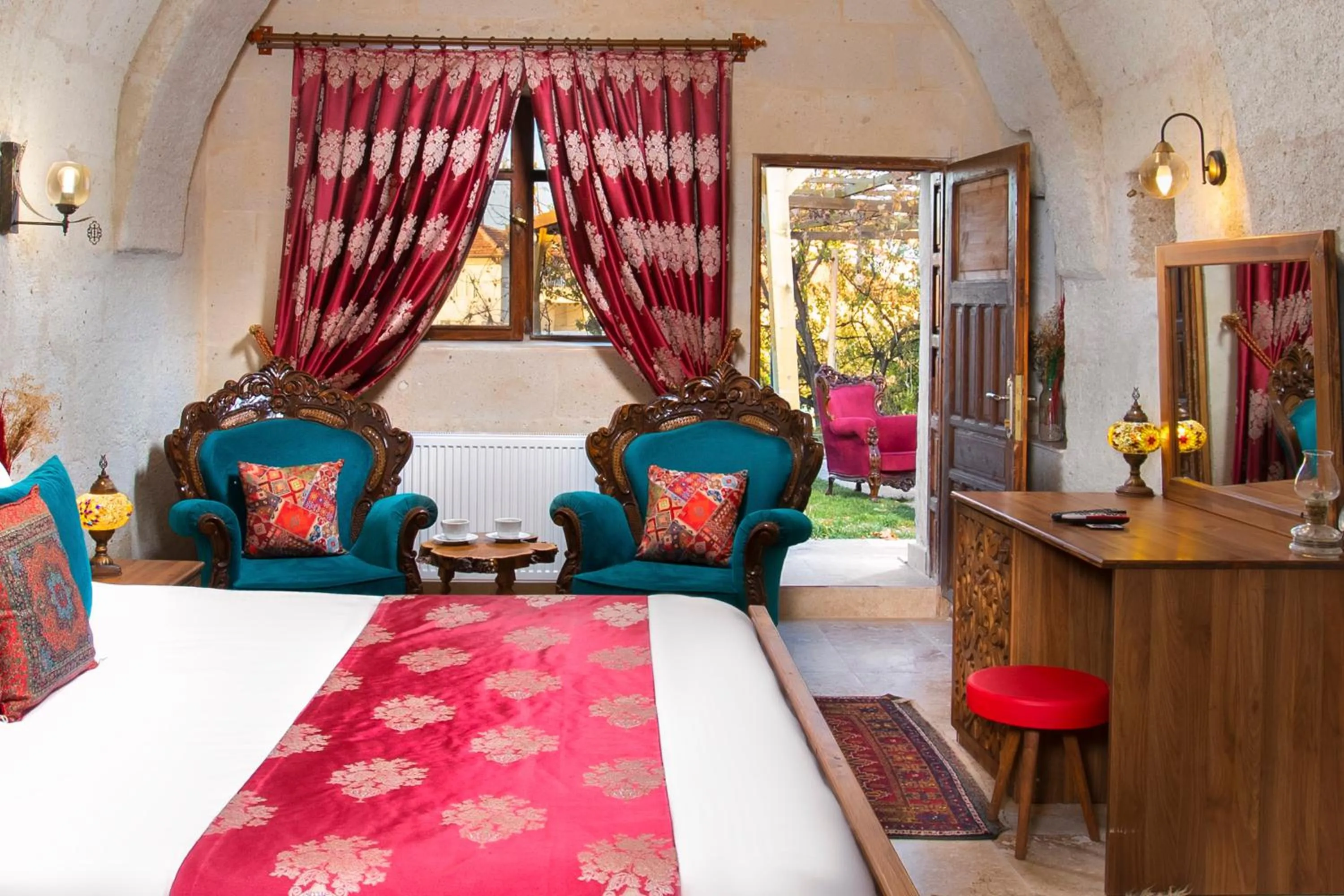 Bed in Garden Inn Cappadocia