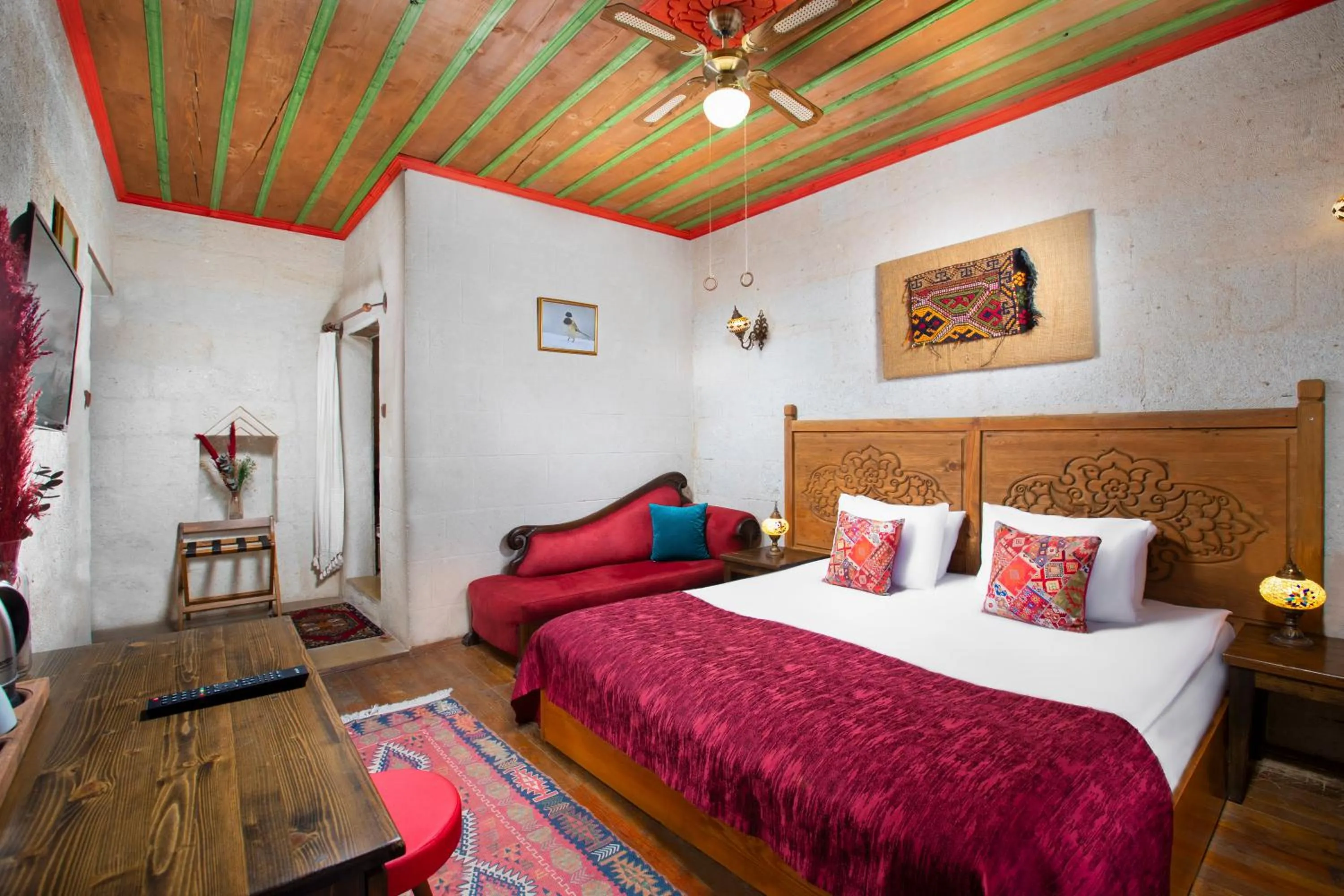 Bed in Garden Inn Cappadocia