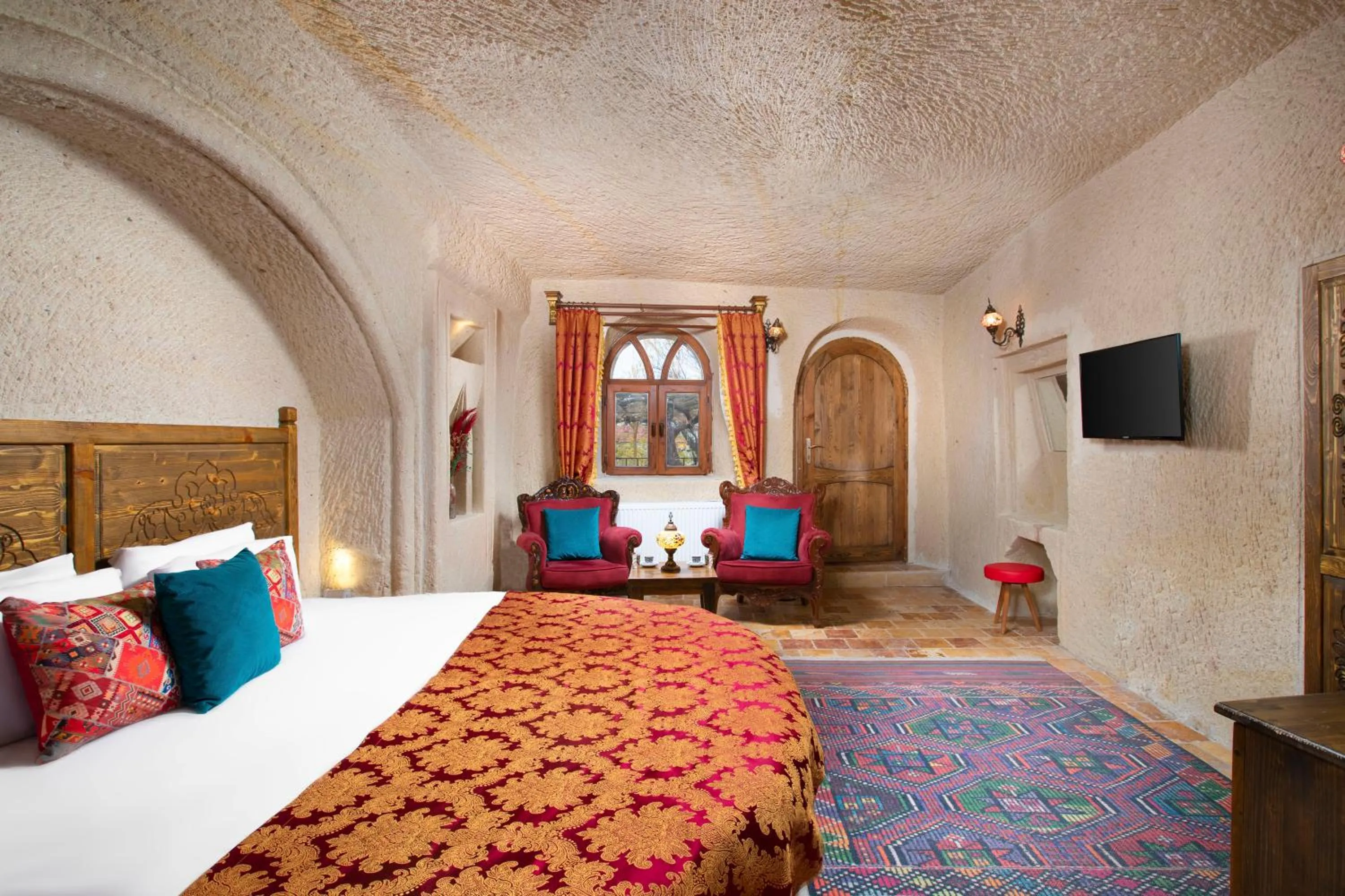 Bed in Garden Inn Cappadocia