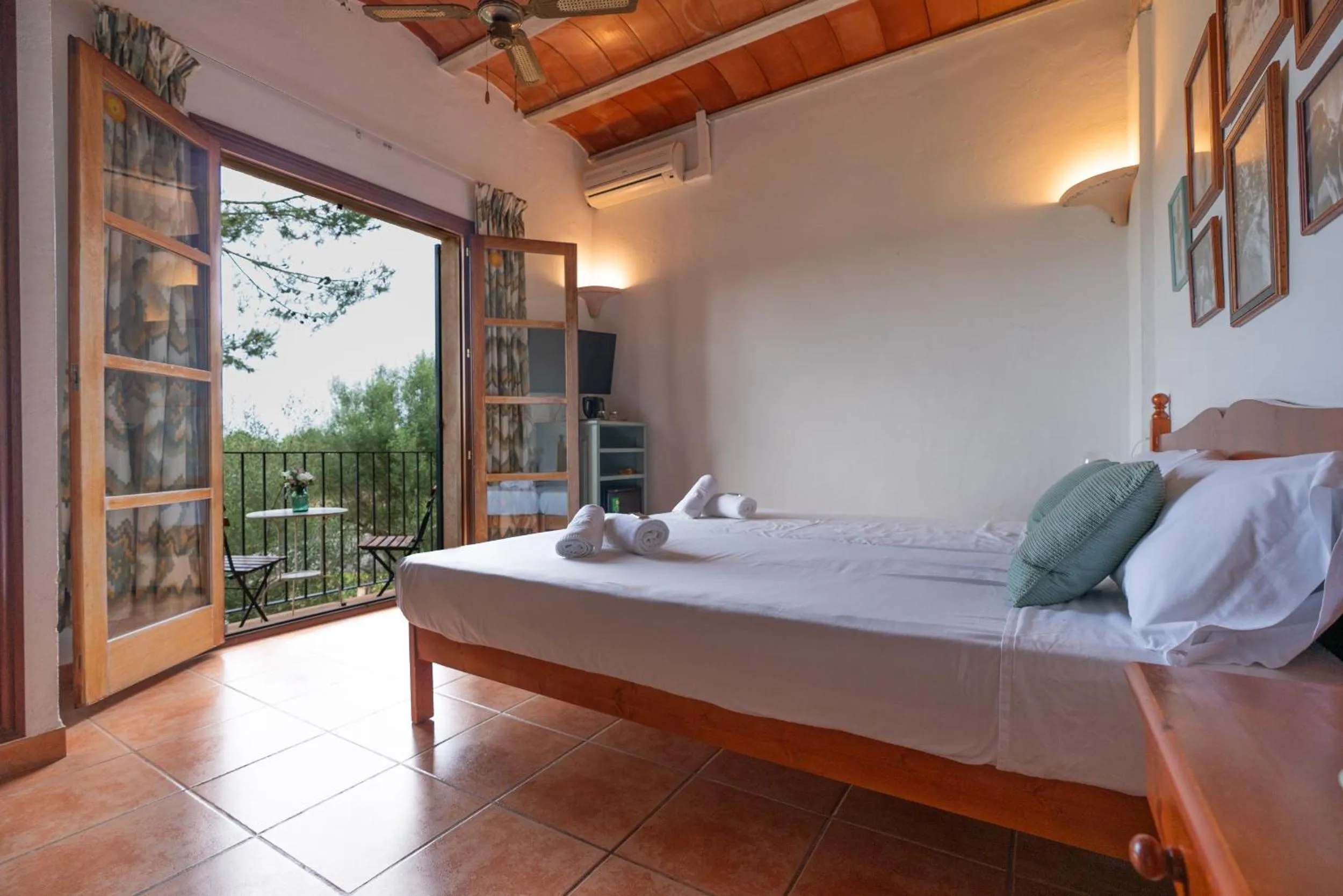 Bed in Finca Agroturismo Son Menut