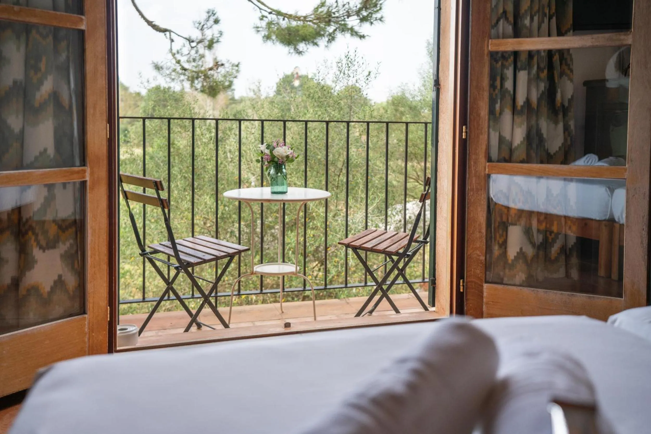 Bed in Finca Agroturismo Son Menut