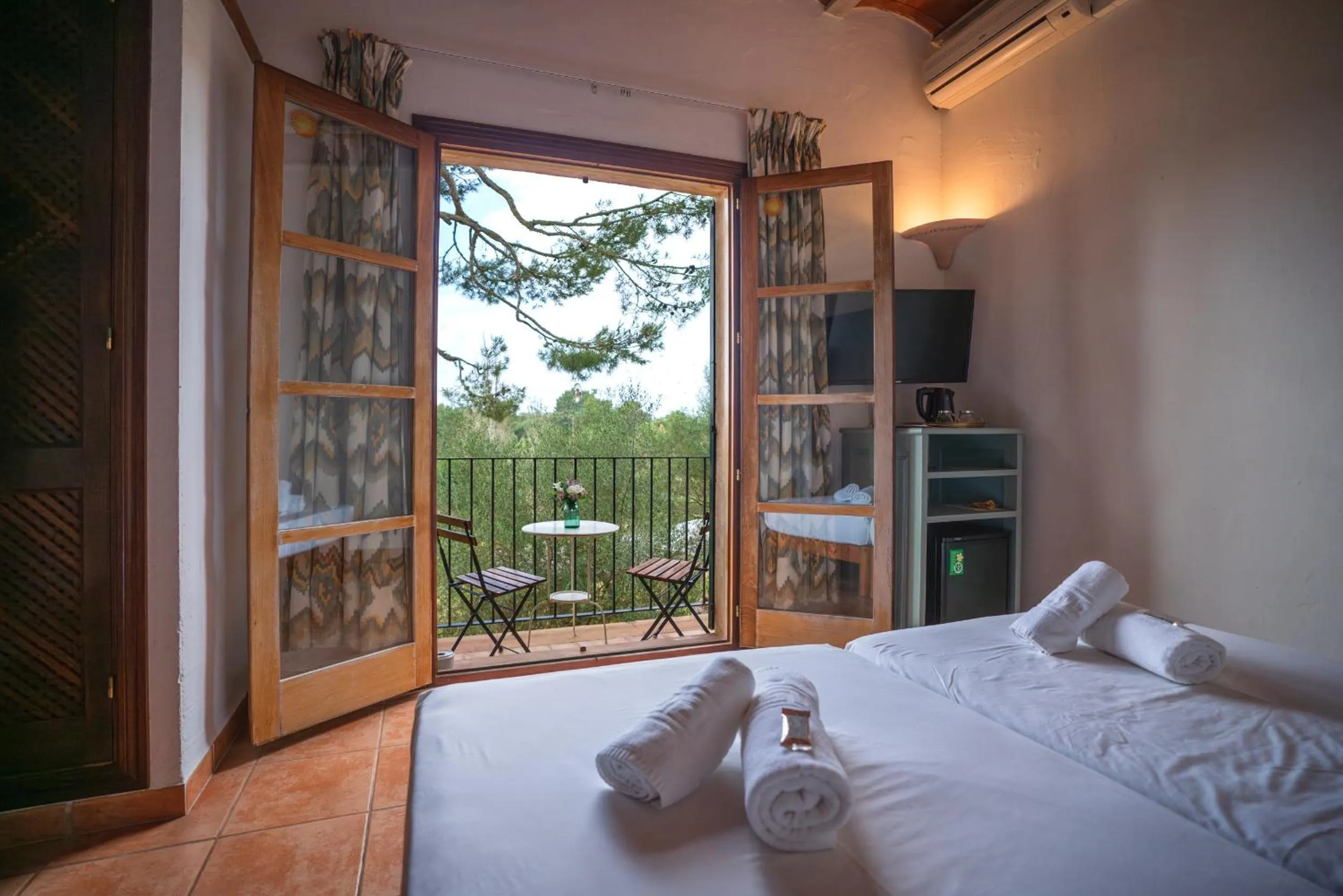 Bed in Finca Agroturismo Son Menut