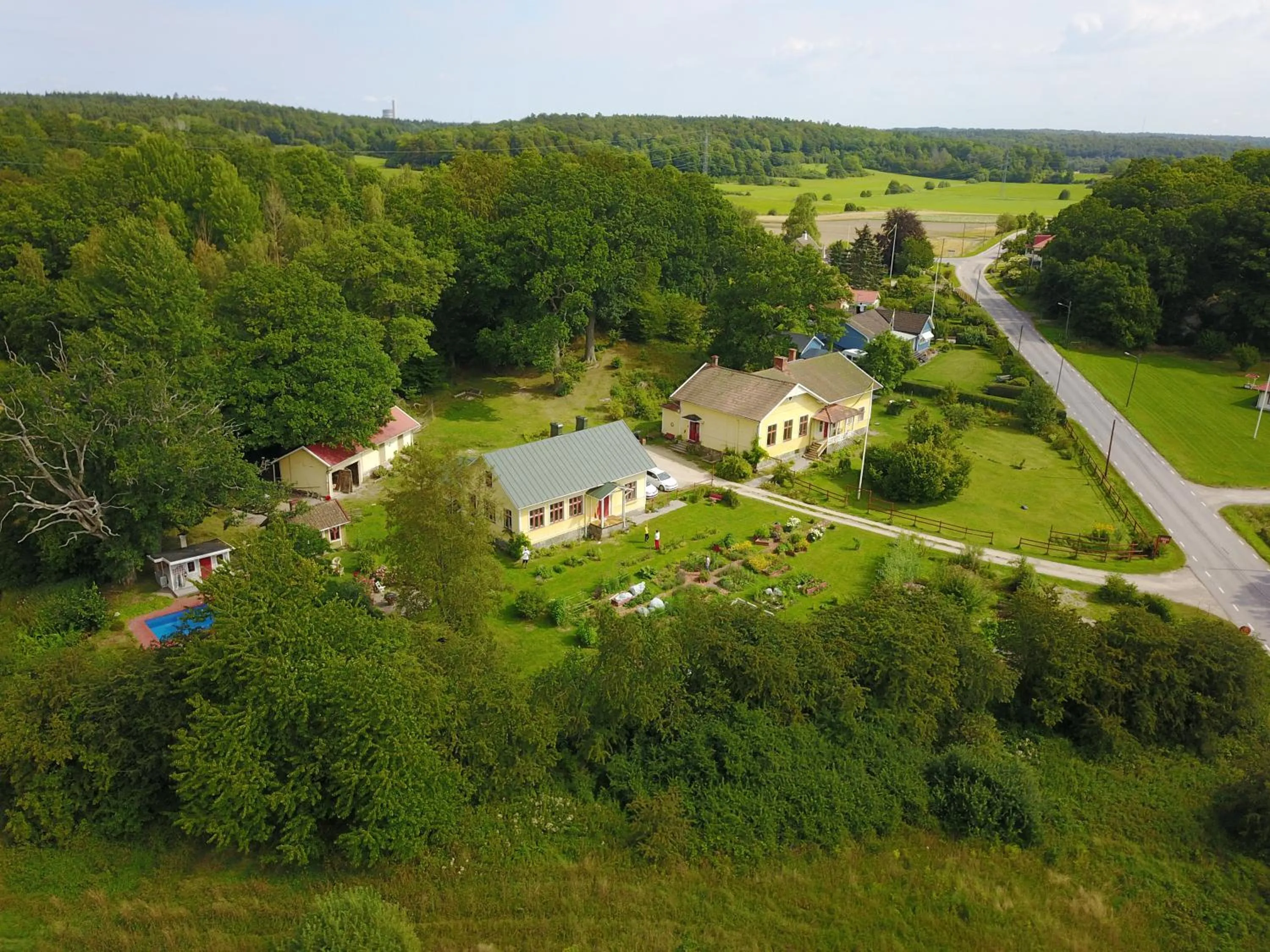 Double or Twin Room with Bathroom - single occupancy in Boråkra Bed & Breakfast