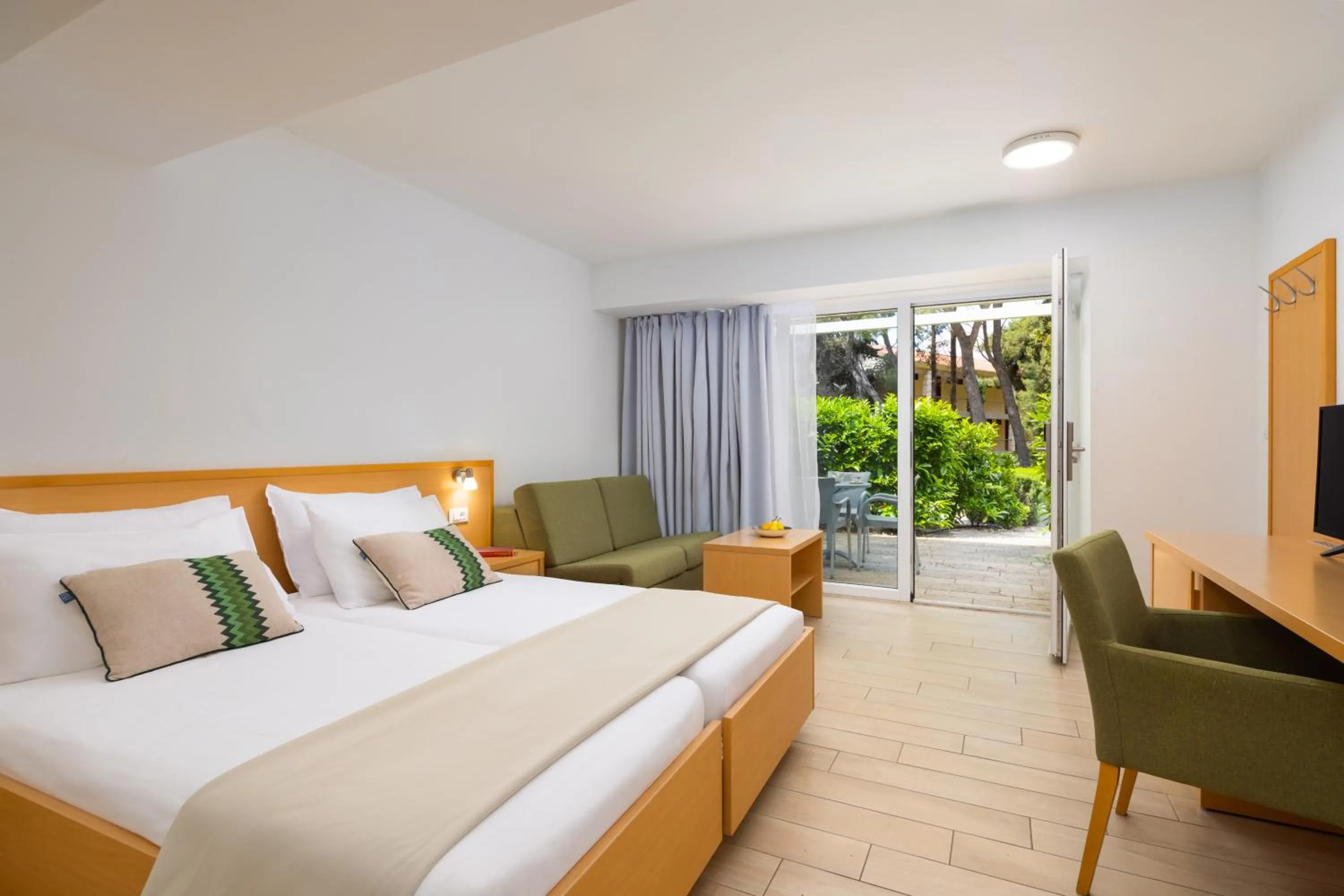 Bed in Aminess Vival Velaris Resort