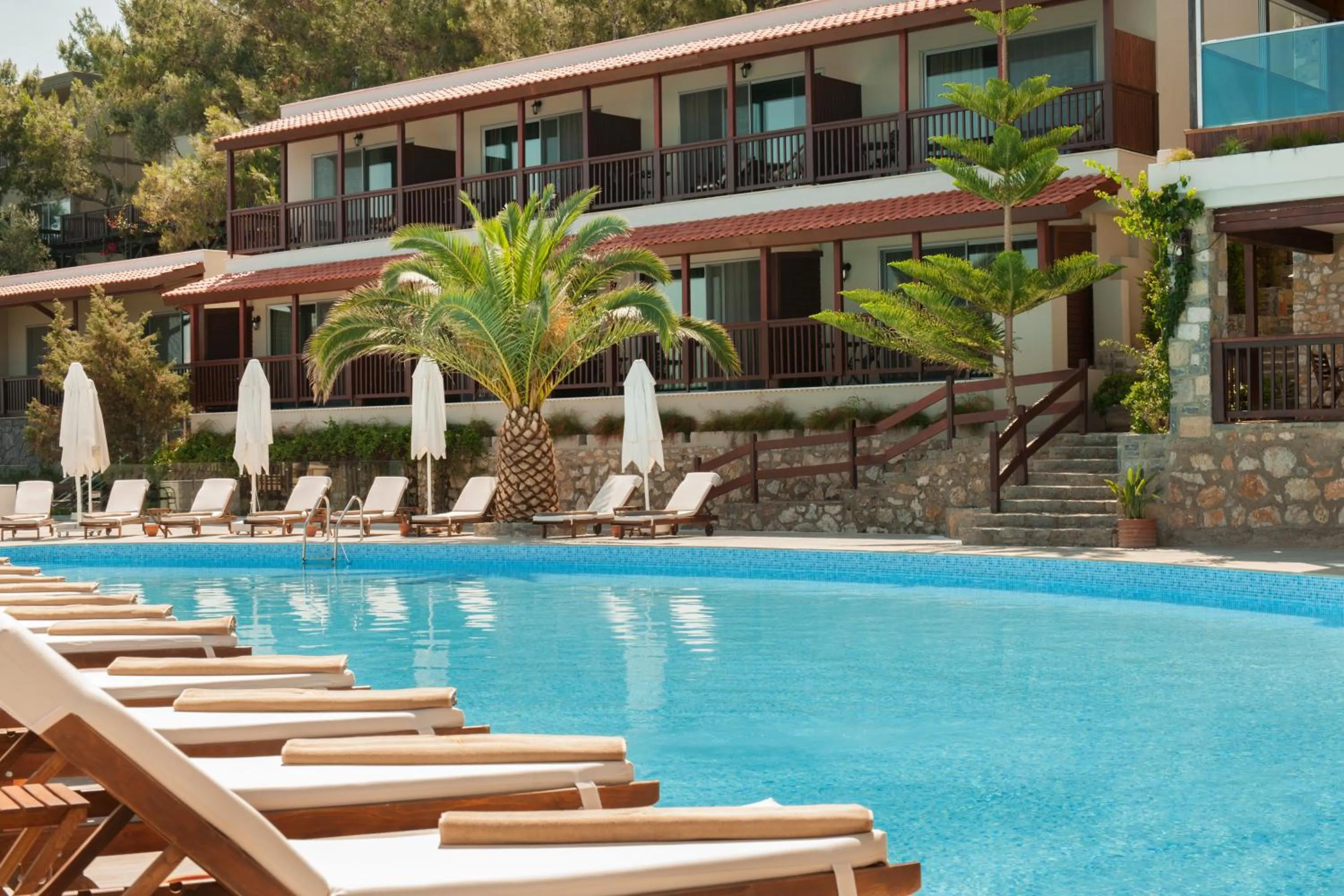 Swimming pool in Sarpedor Boutique Hotel