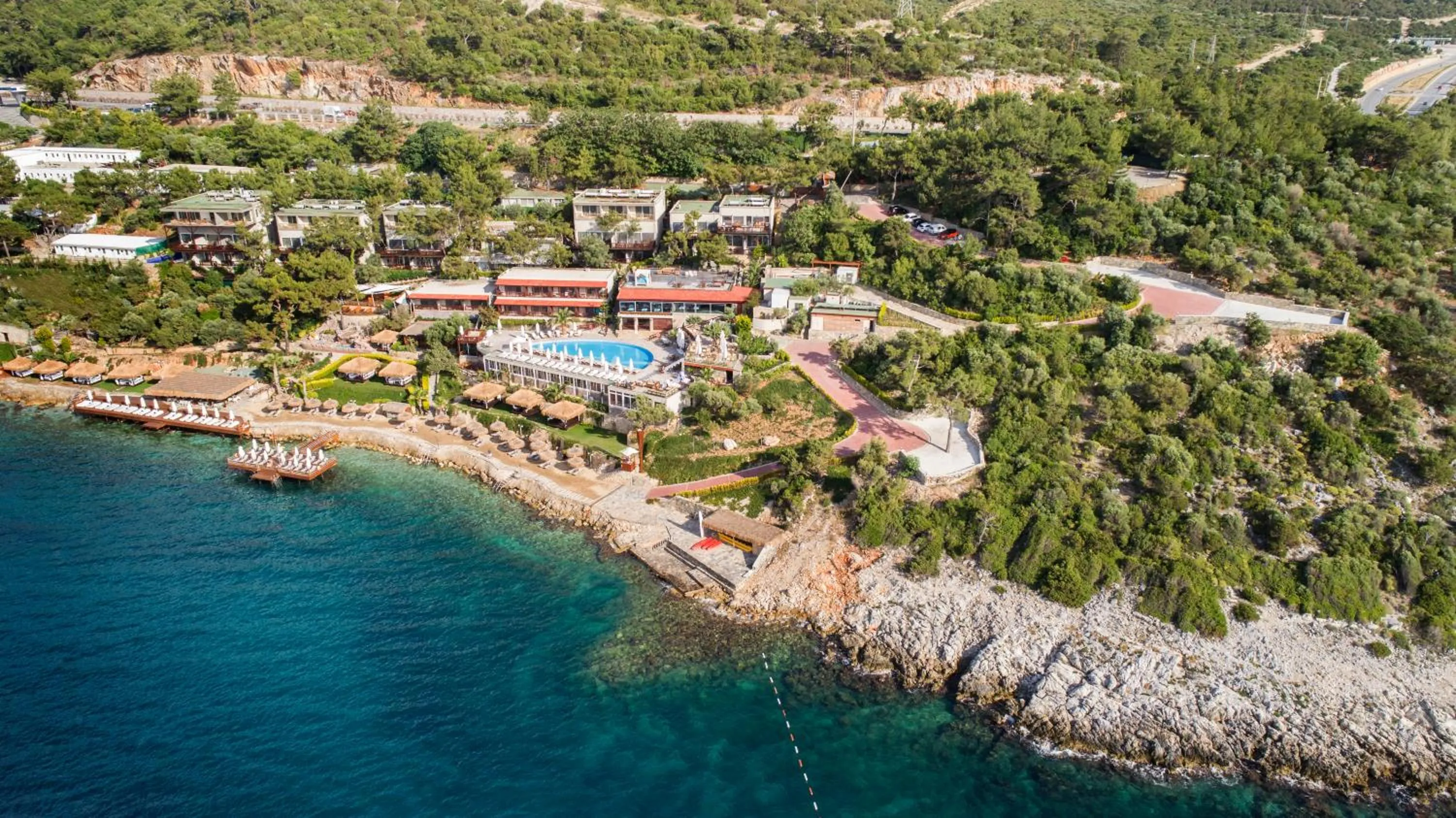 Bird's eye view in Sarpedor Boutique Hotel