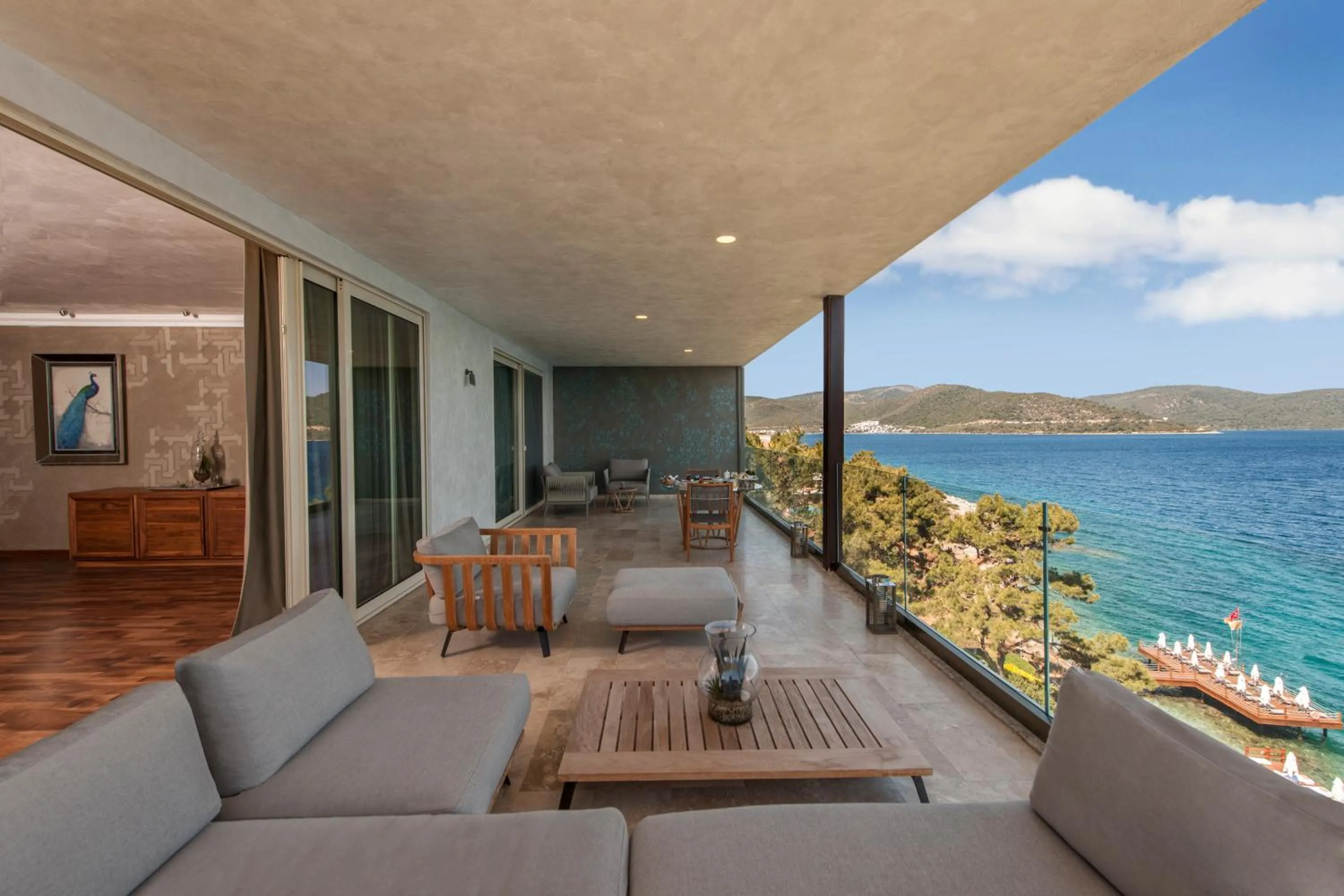 Balcony/Terrace in Sarpedor Boutique Hotel