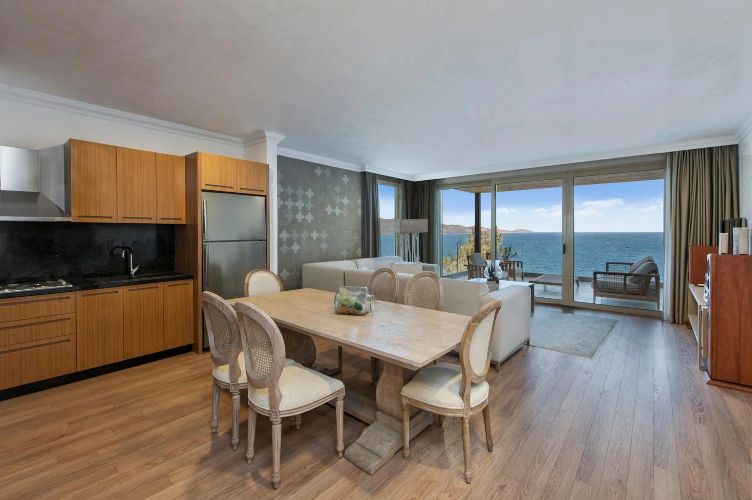 Seating area in Sarpedor Boutique Hotel