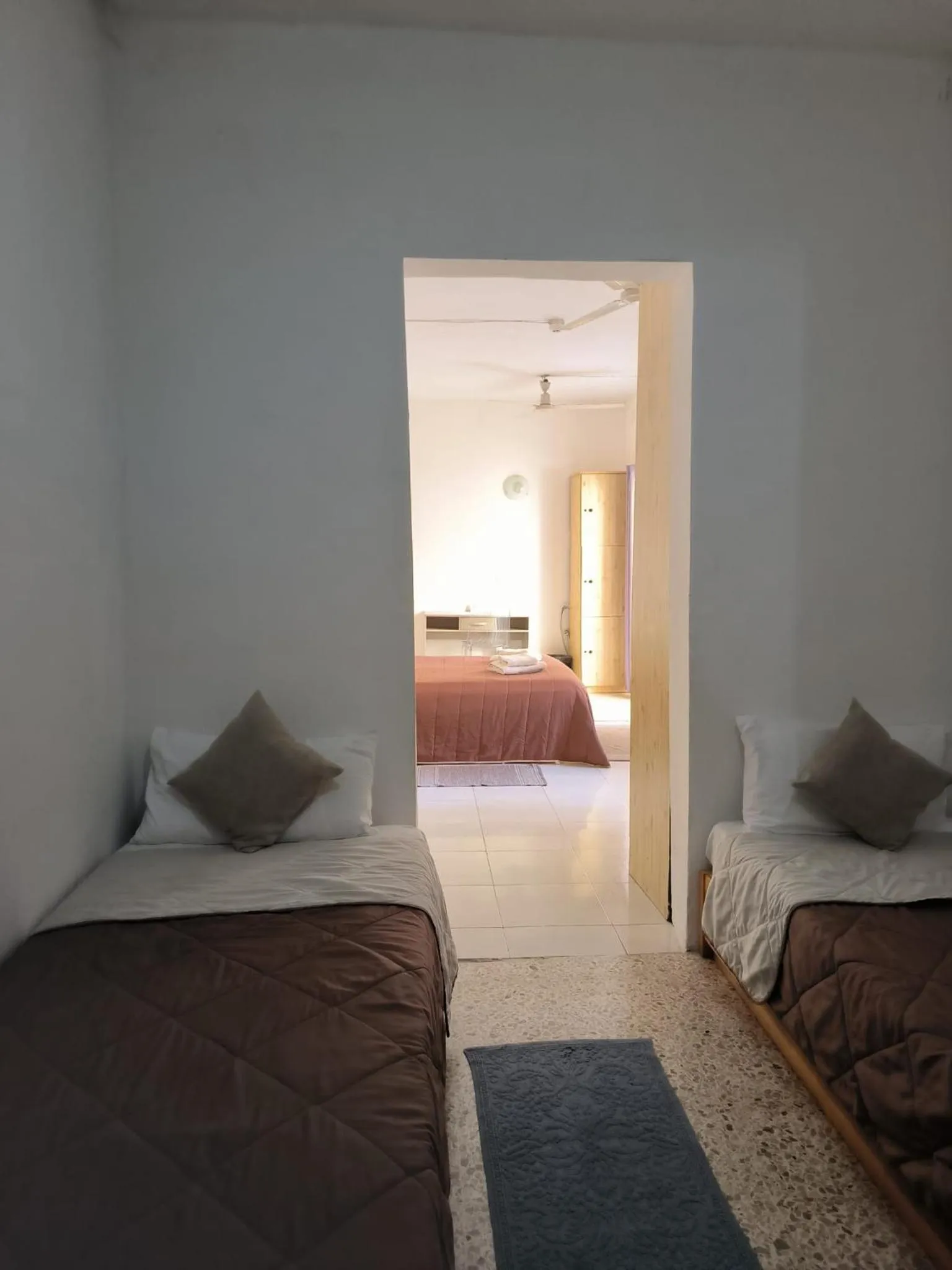 Bed in Tarona Guesthouse