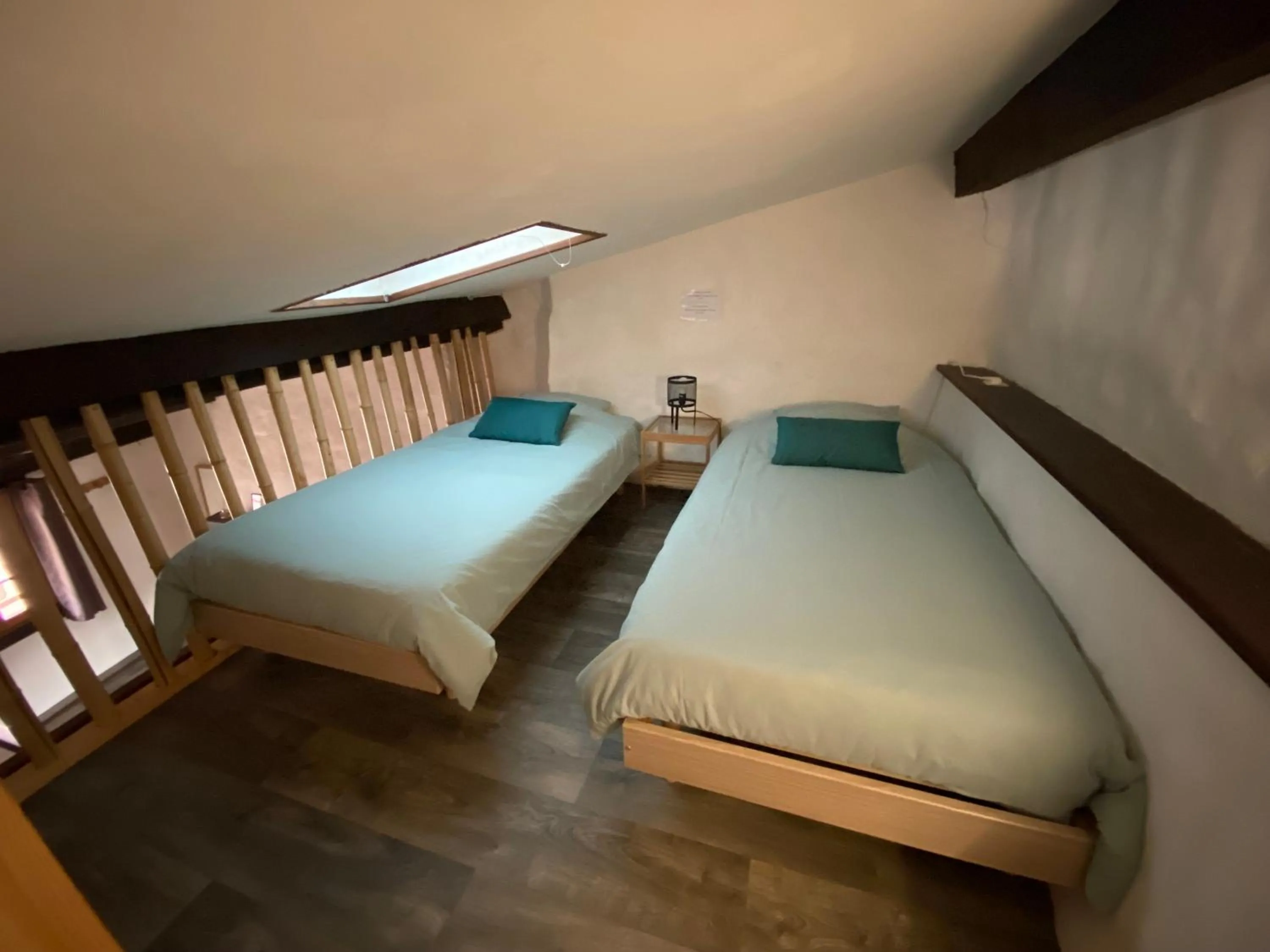 Bed in Le gîte du Bessat