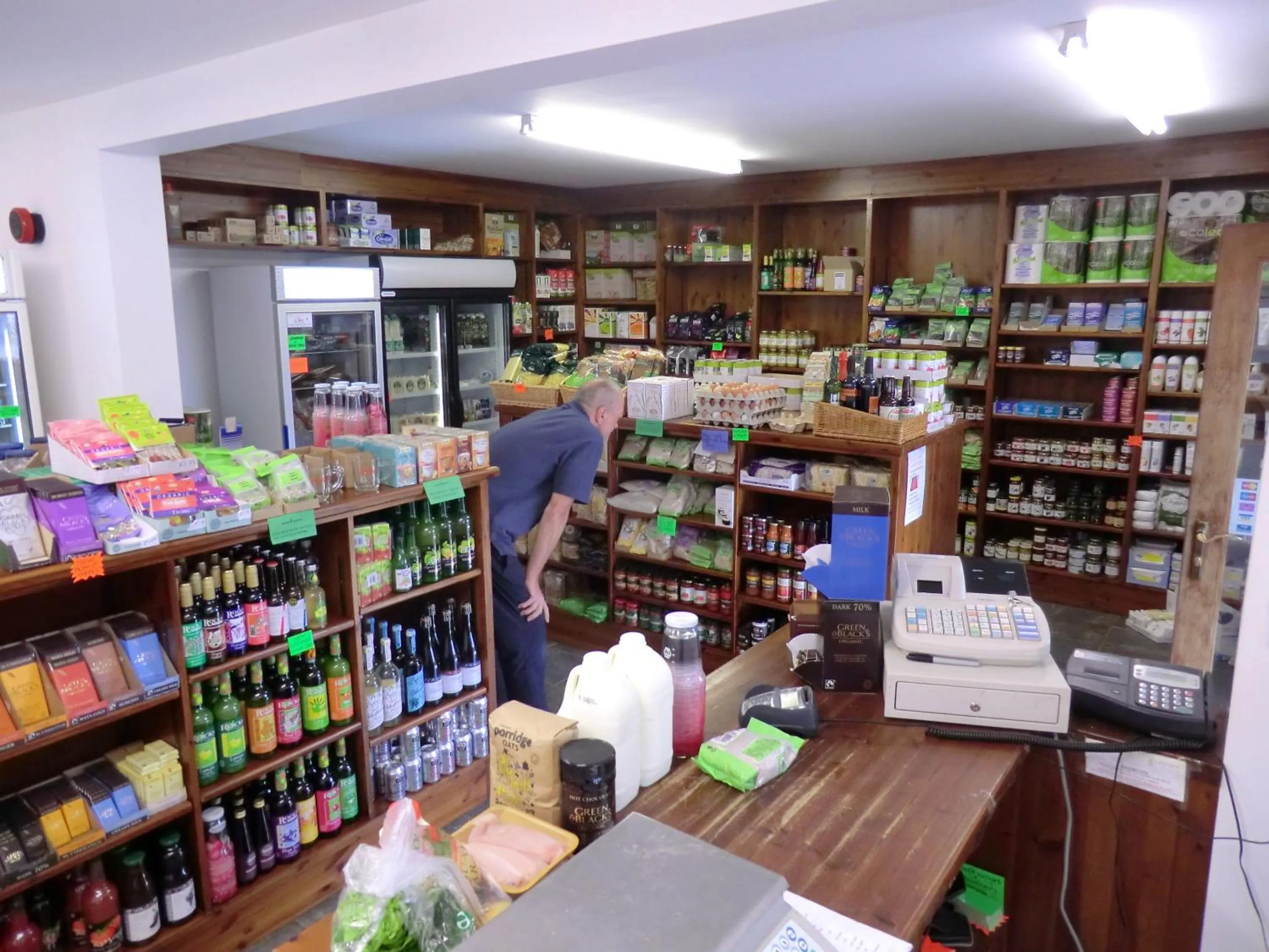 Food and drinks in Ballylagan Organic Farm