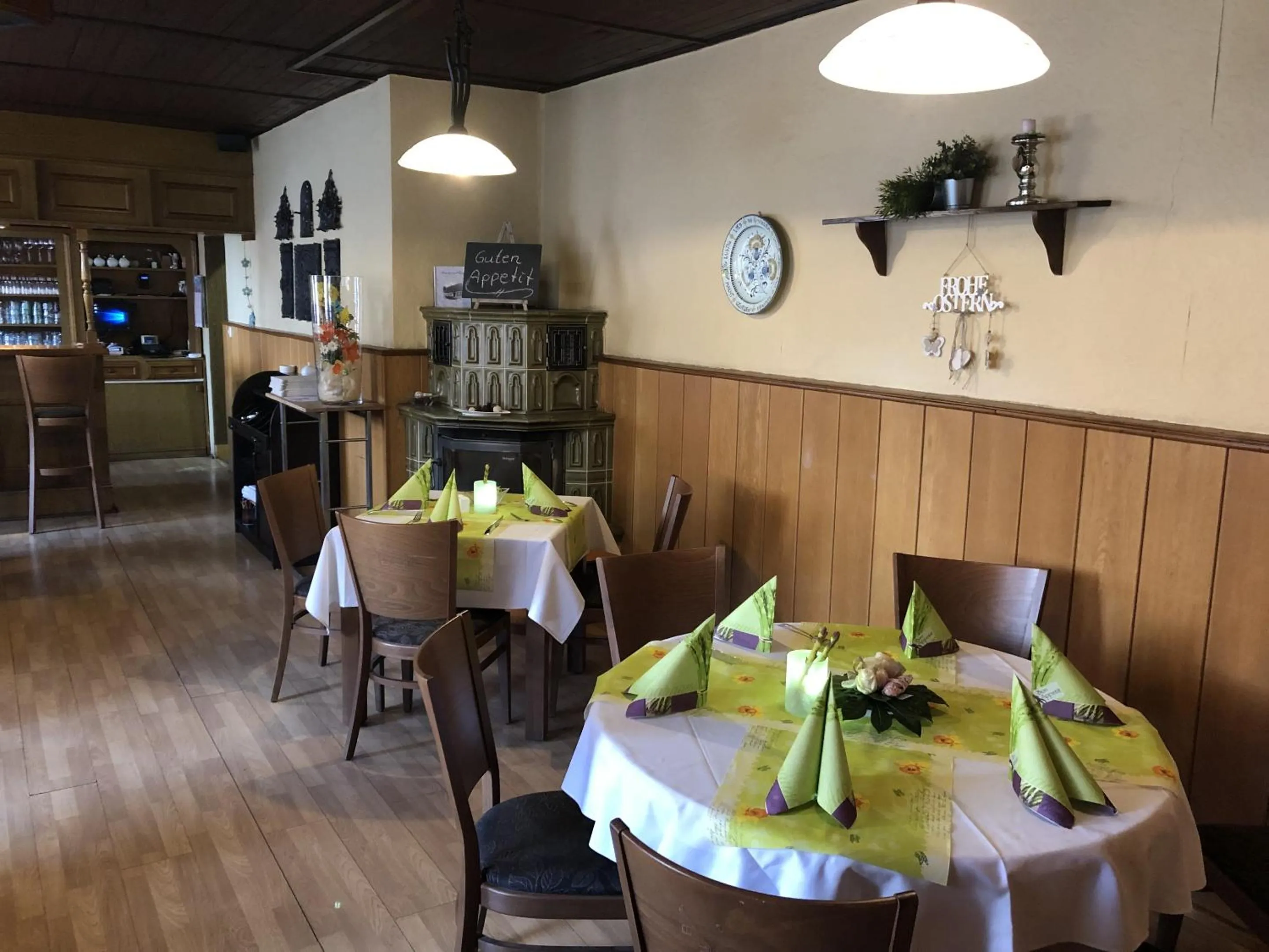 Dining area in Landgasthof Deinert