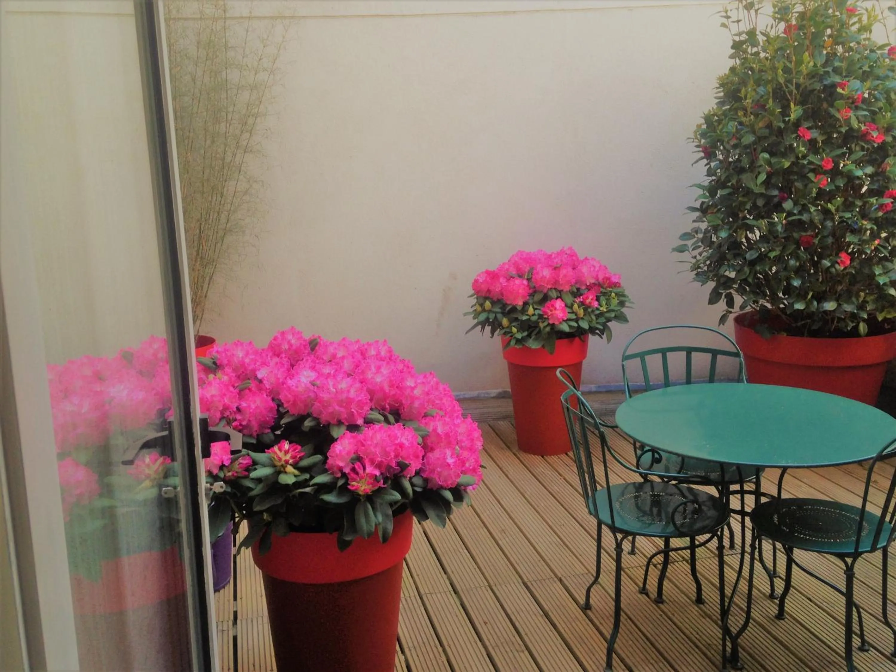 Balcony/Terrace in Hôtel Relais Monceau