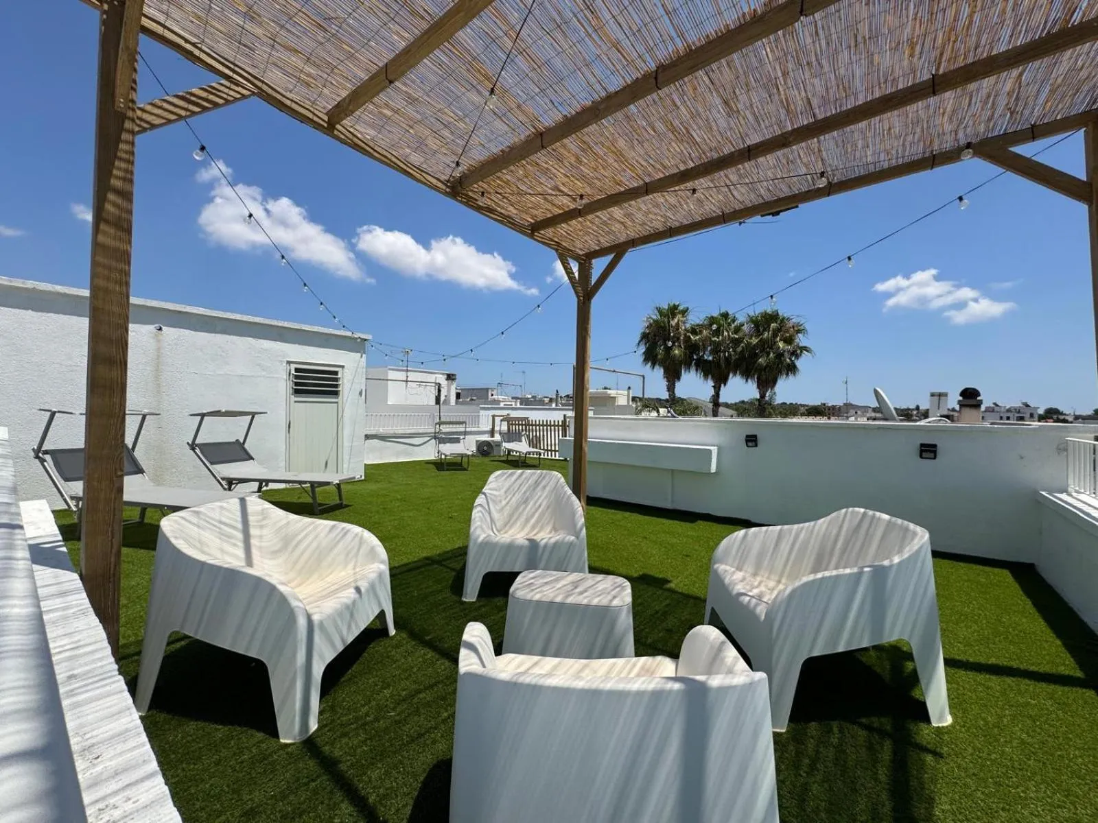 Balcony/Terrace in B&B White Rooms Salento