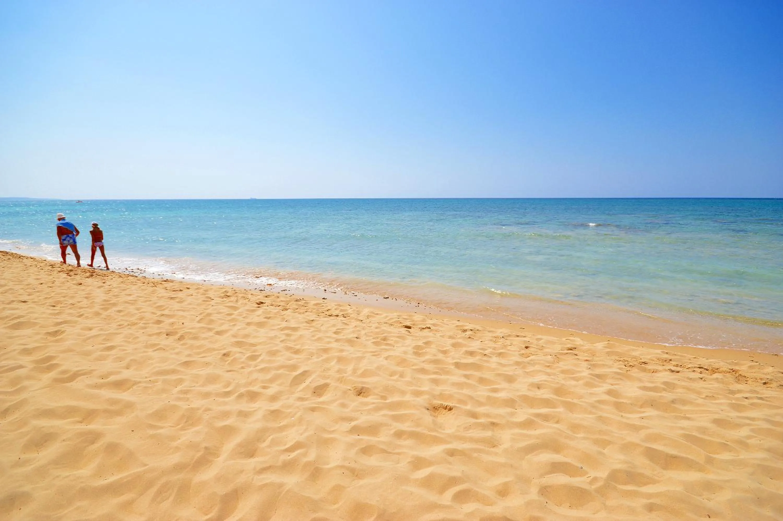 Beach in B&B White Rooms Salento