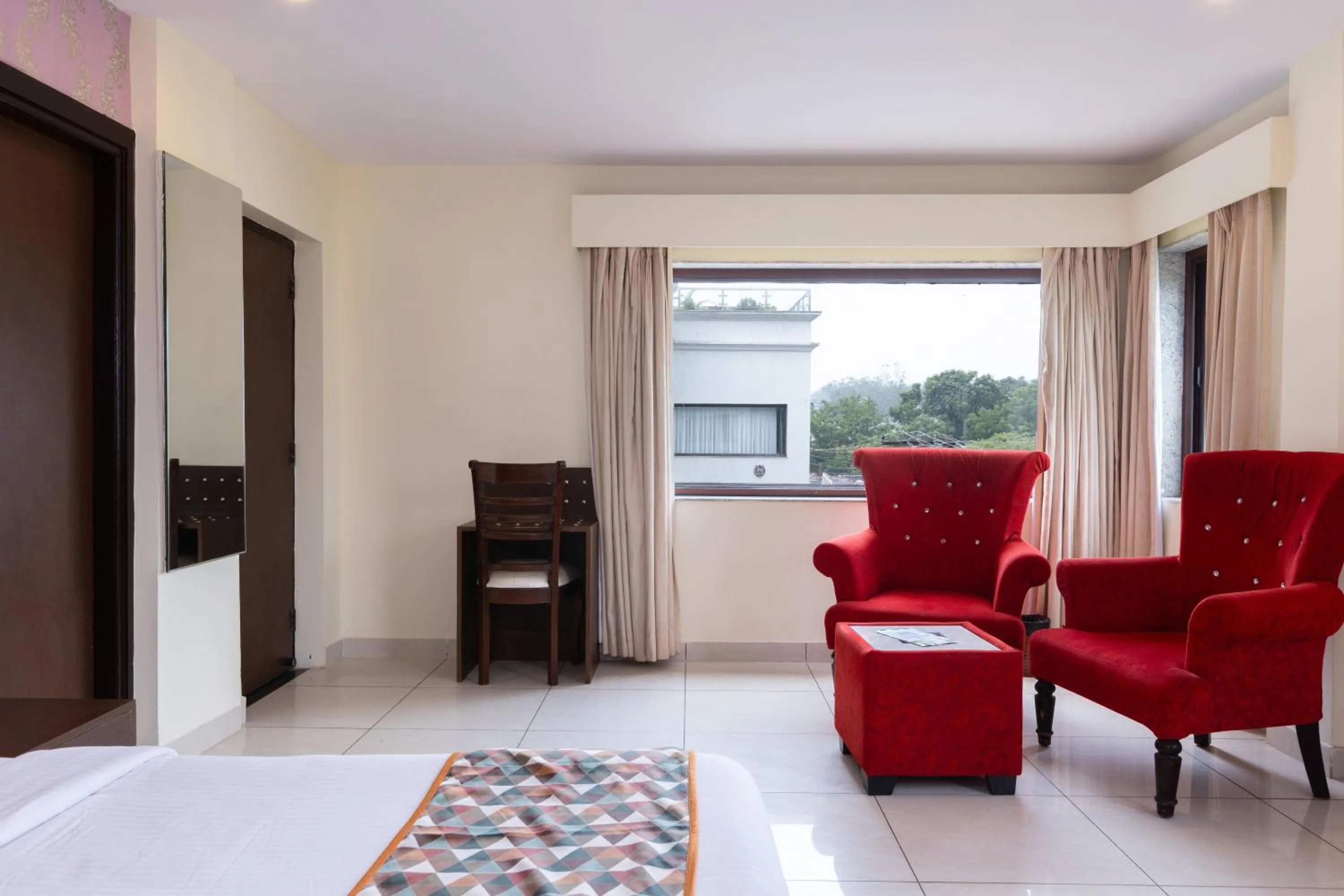 View (from property/room) in Indira Nikunj Rubystone Exotic