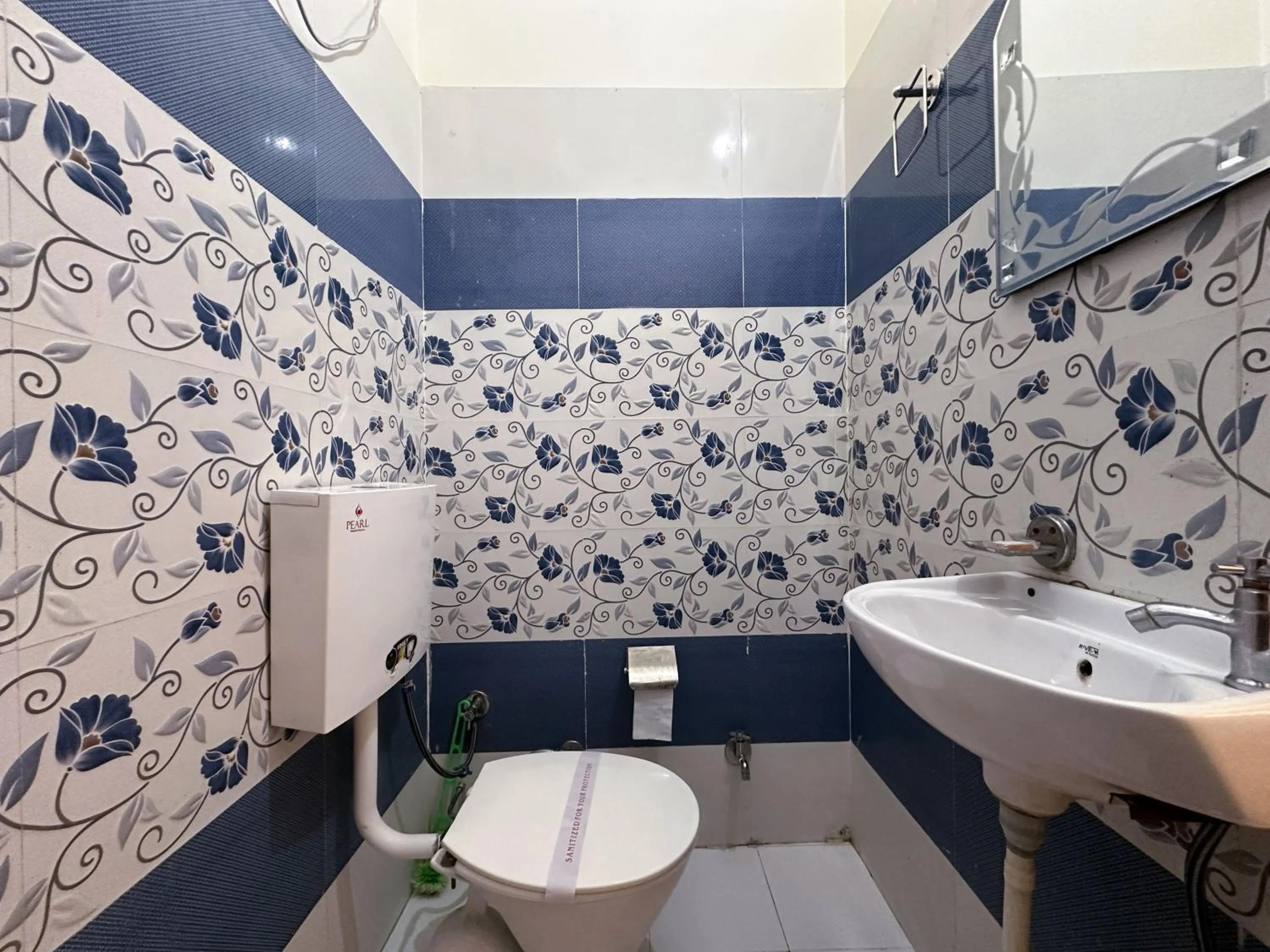 Bathroom in Indira Nikunj Rubystone Exotic