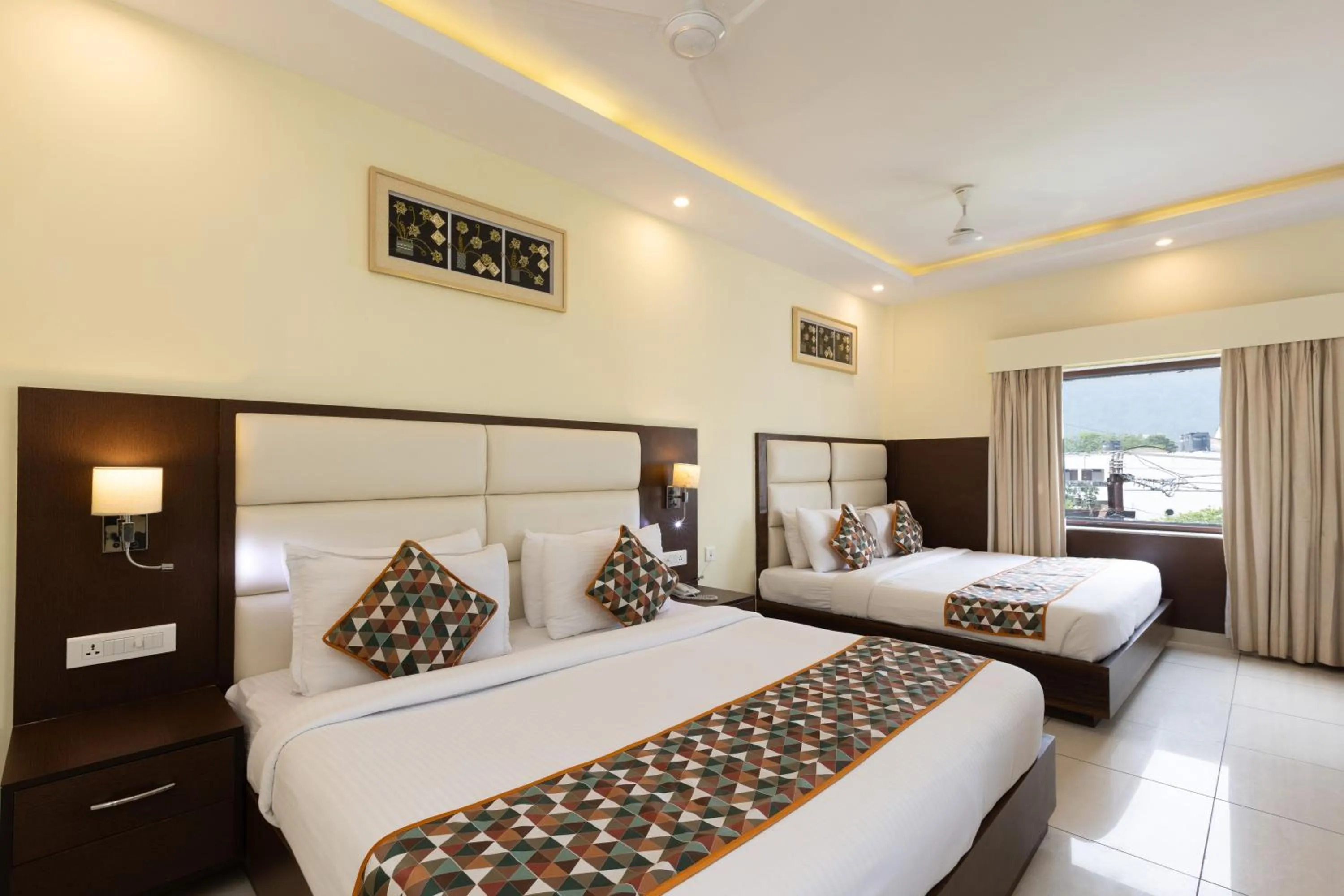 Bed in Indira Nikunj Rubystone Exotic