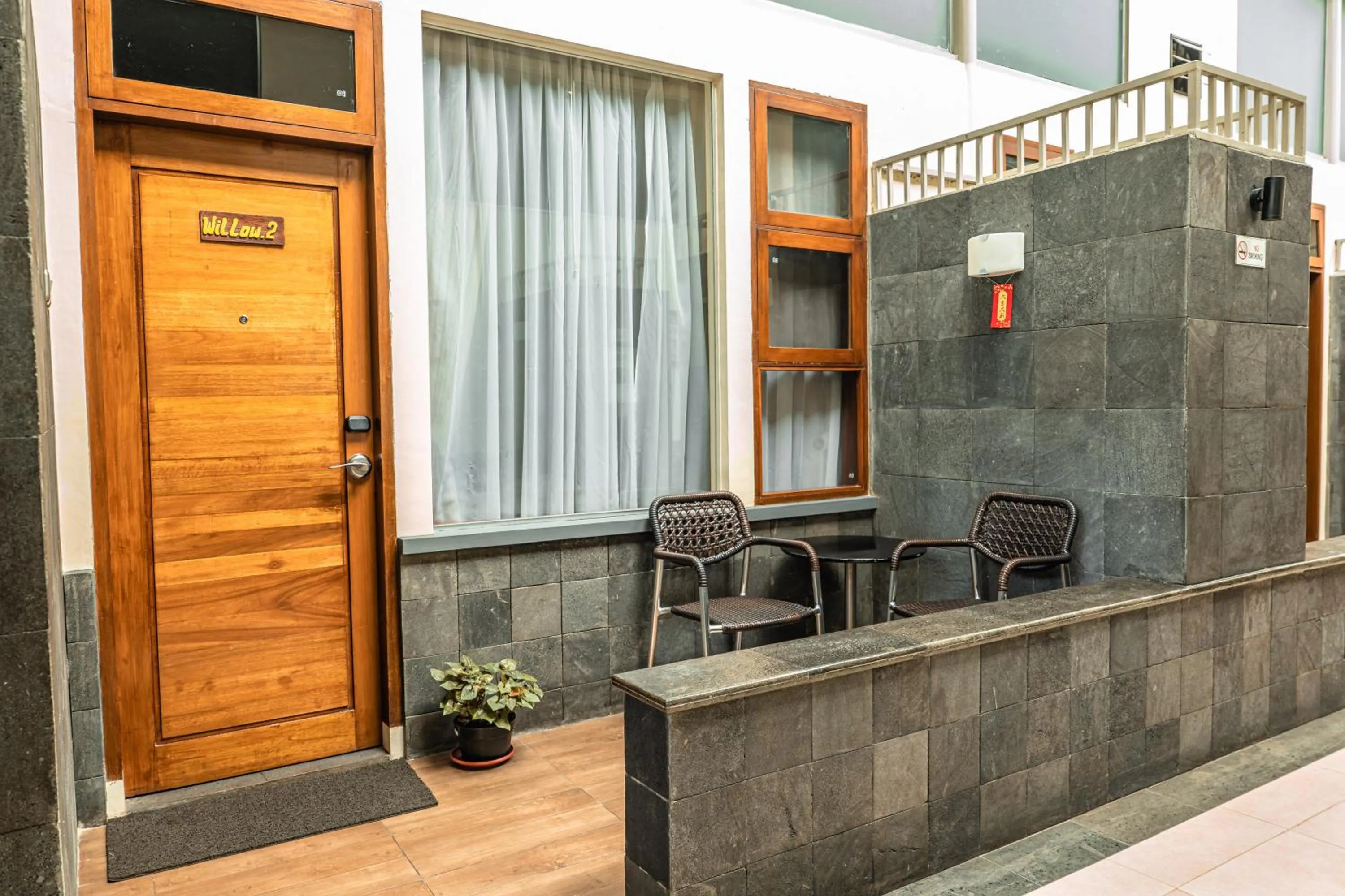 Balcony/Terrace in Taman Simalem Resort