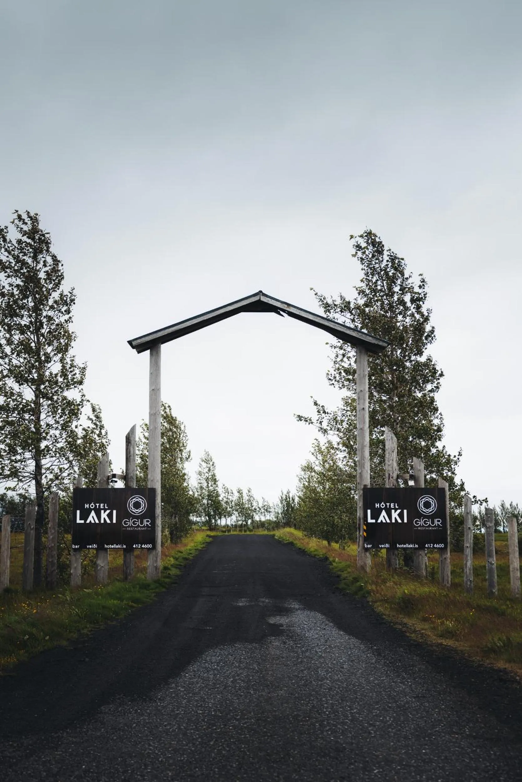 Facade/entrance in Hotel Laki